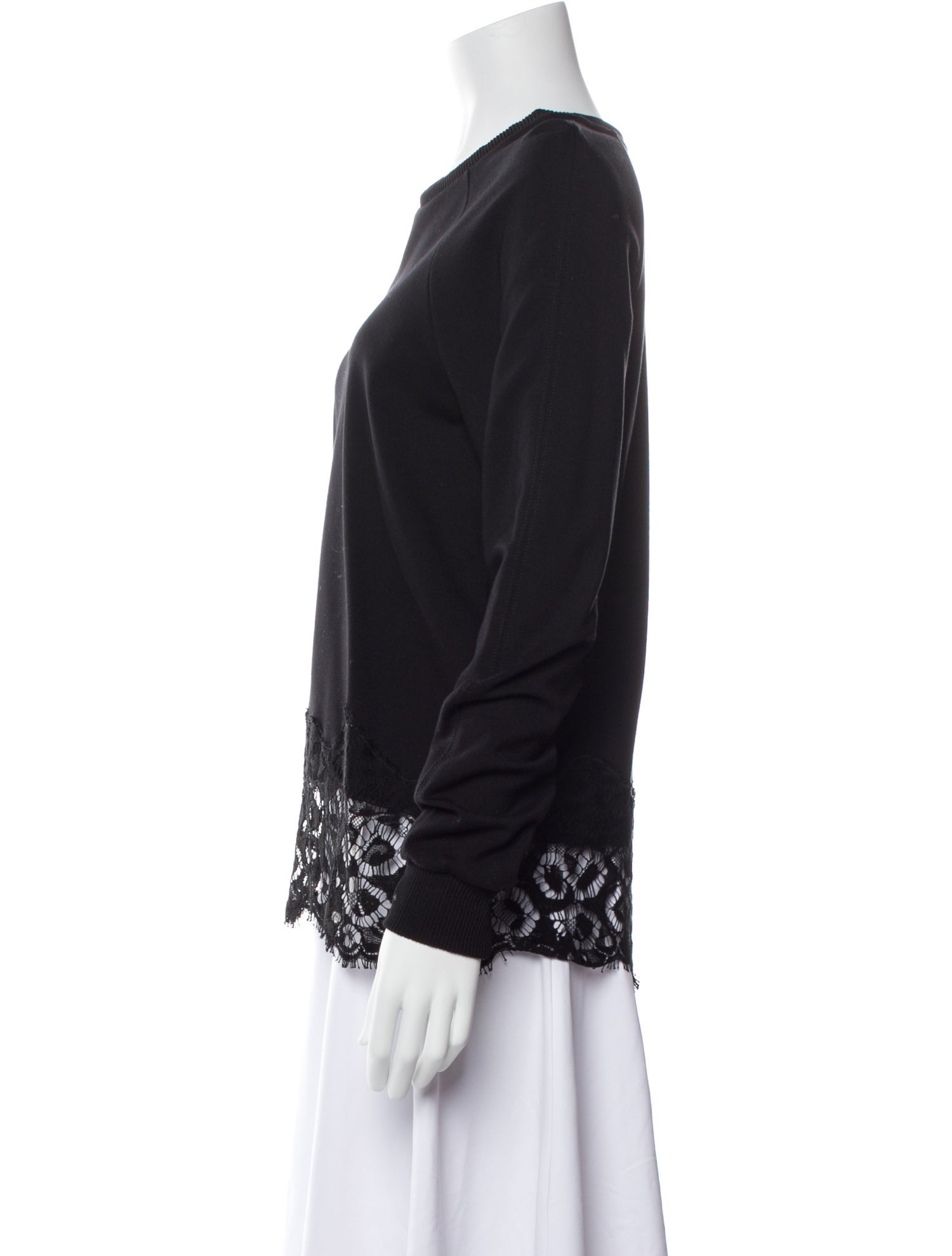 Dorothee Schumacher Bateau Neckline Long Sleeve Sweatshirt