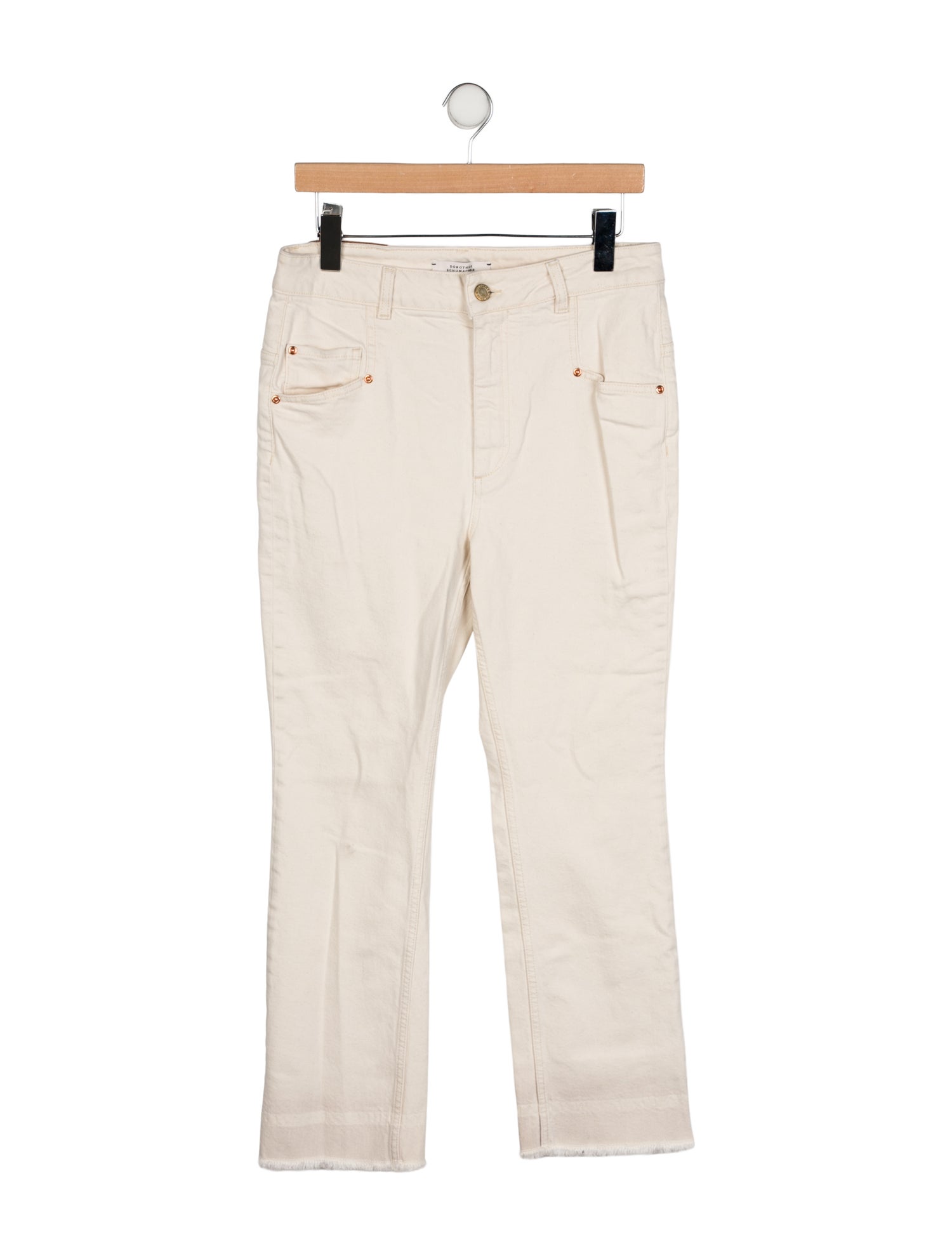 Dorothee Schumacher Mid-Rise Straight Leg Jeans