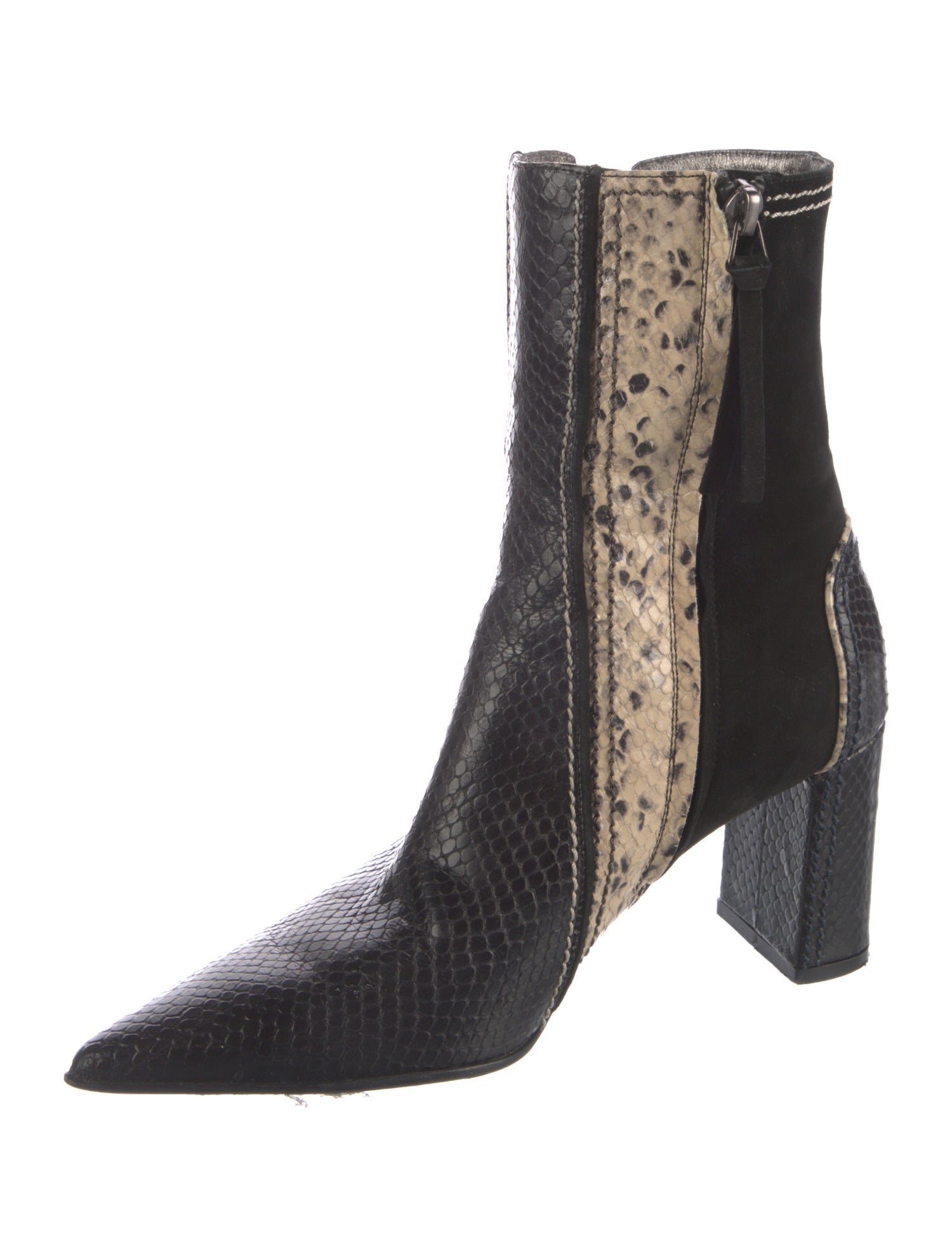 Dorothee Schumacher Leather Animal Print Boots
