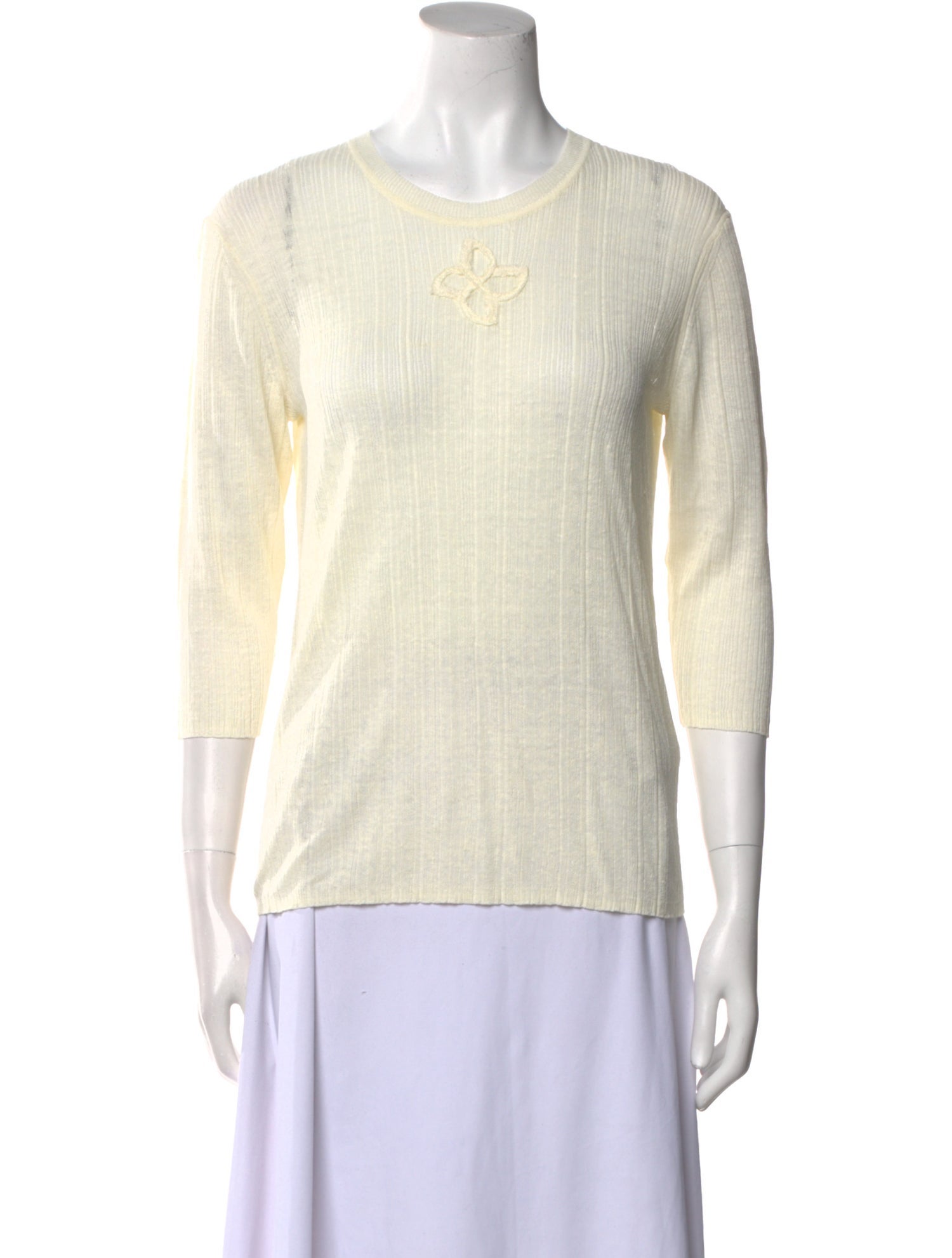 Dorothee Schumacher Linen Crew Neck T-Shirt w/ Tags
