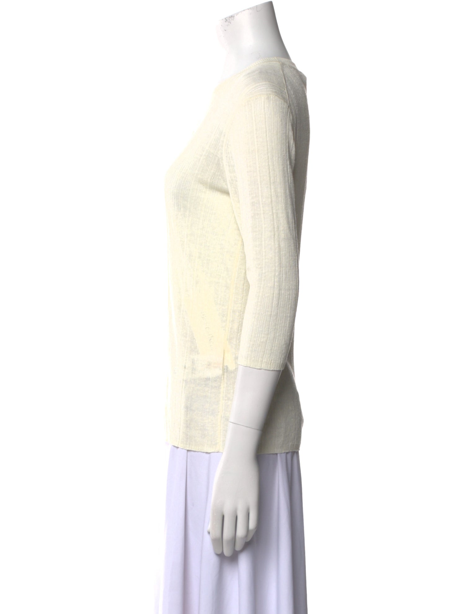 Dorothee Schumacher Linen Crew Neck T-Shirt w/ Tags