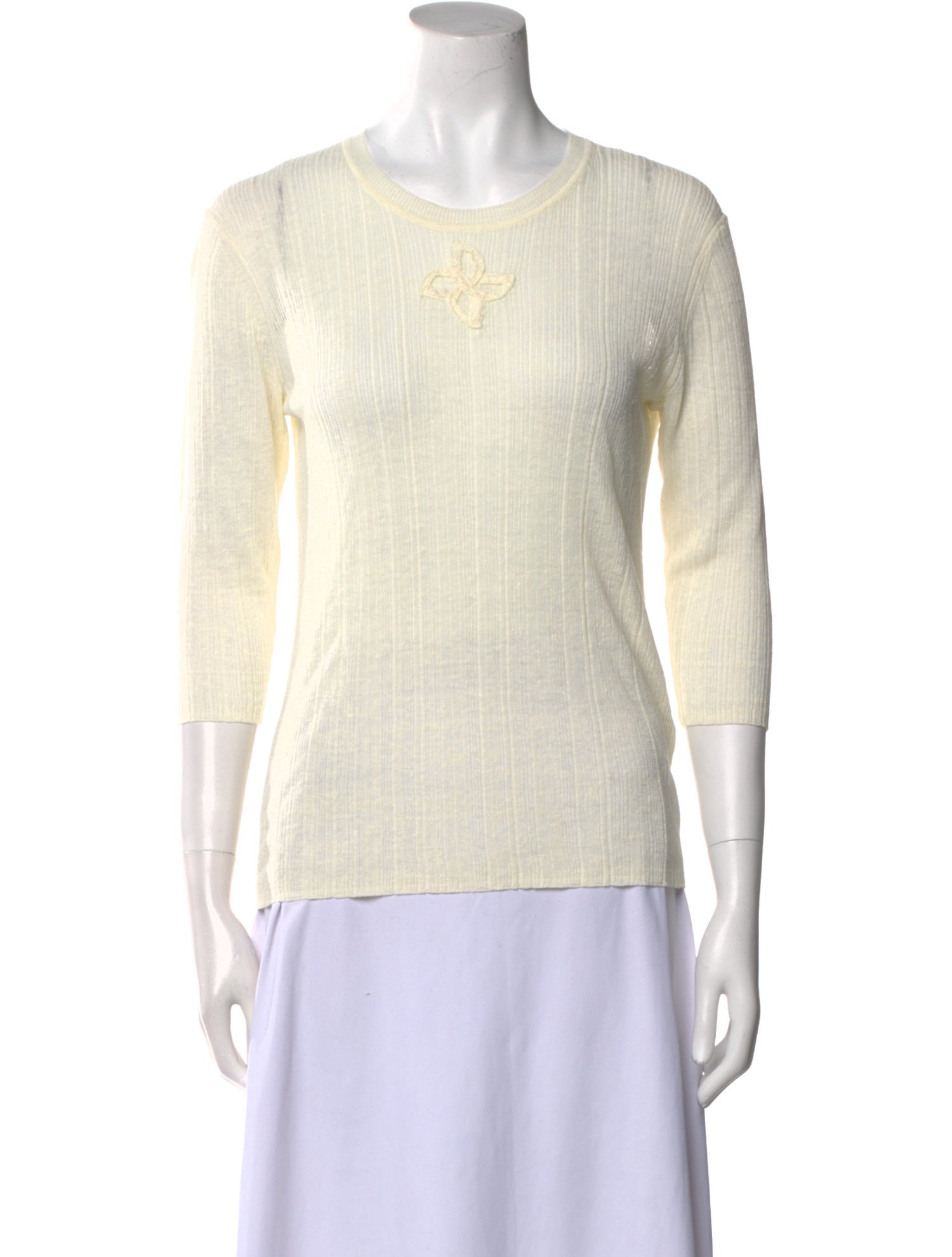 Dorothee Schumacher Linen Crew Neck T-Shirt w/ Tags