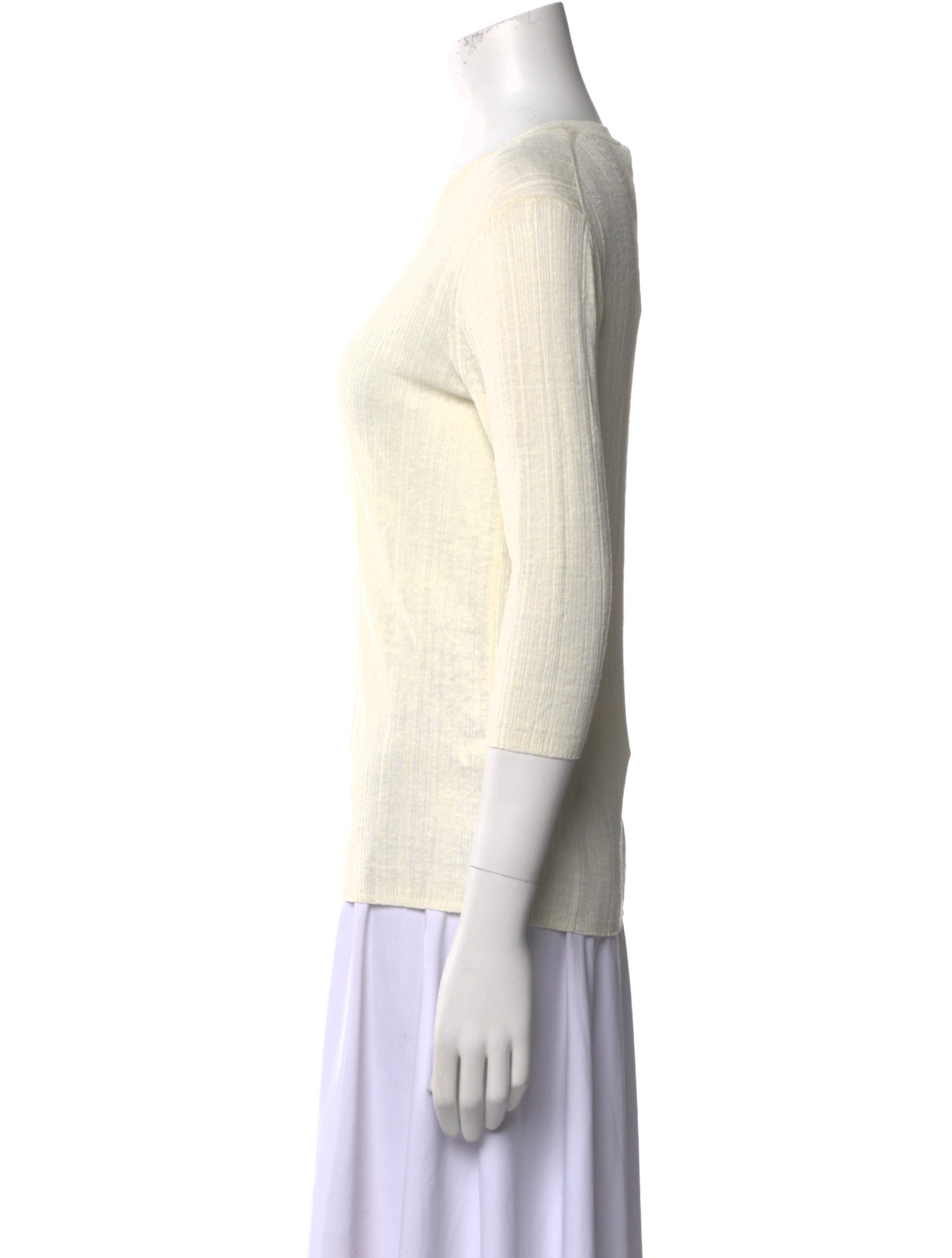 Dorothee Schumacher Linen Crew Neck T-Shirt w/ Tags