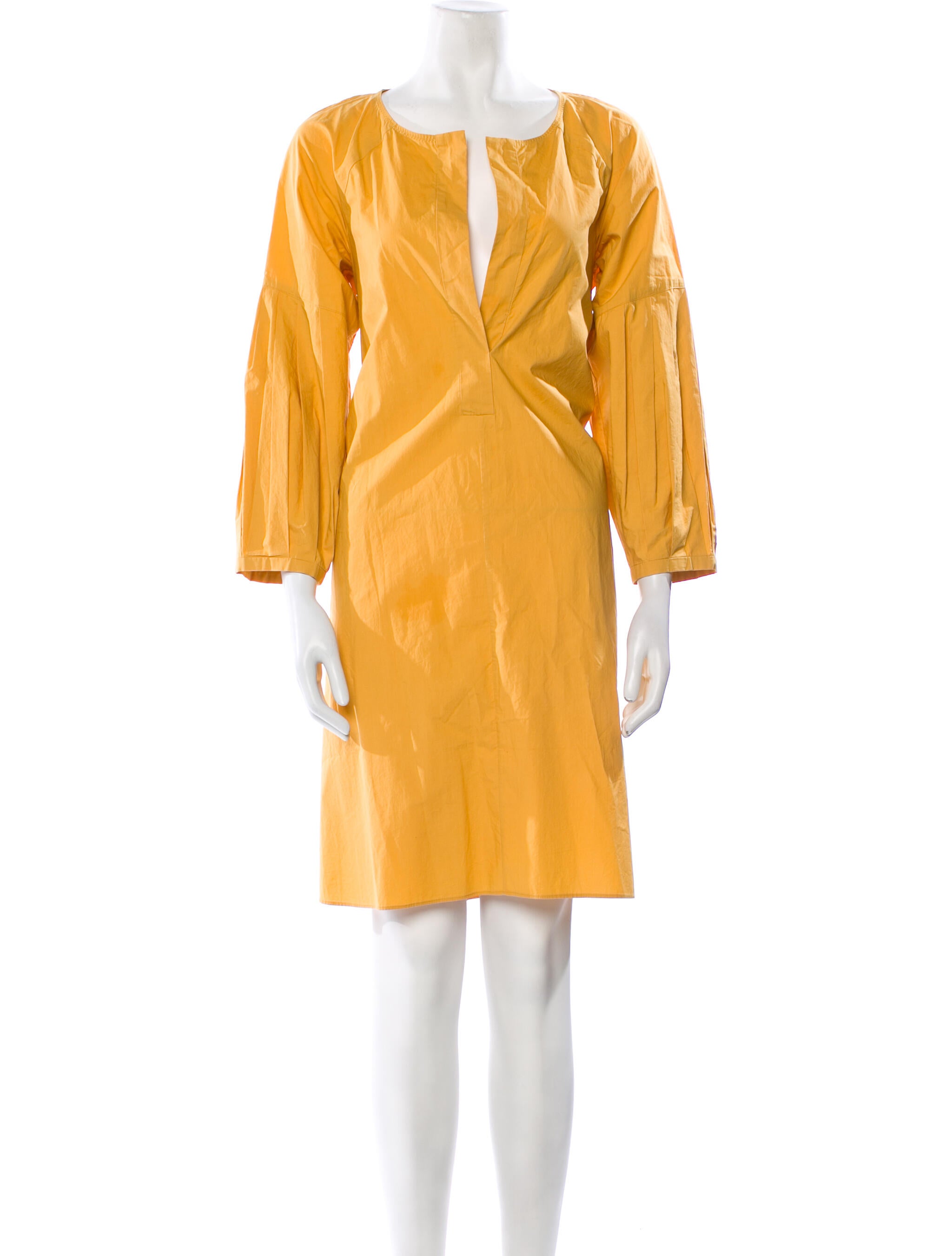 Dorothee Schumacher V-Neck Knee-Length Dress