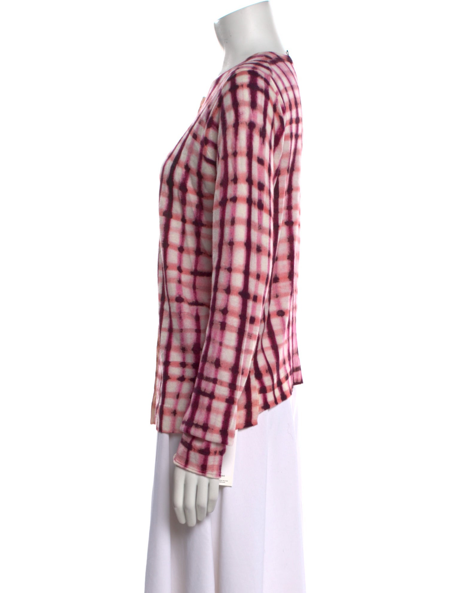 Dorothee Schumacher Virgin Wool Tie-Dye Print Sweater