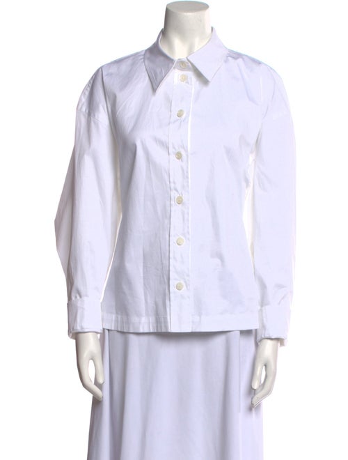 Dorothee Schumacher Long Sleeve Button-Up Top