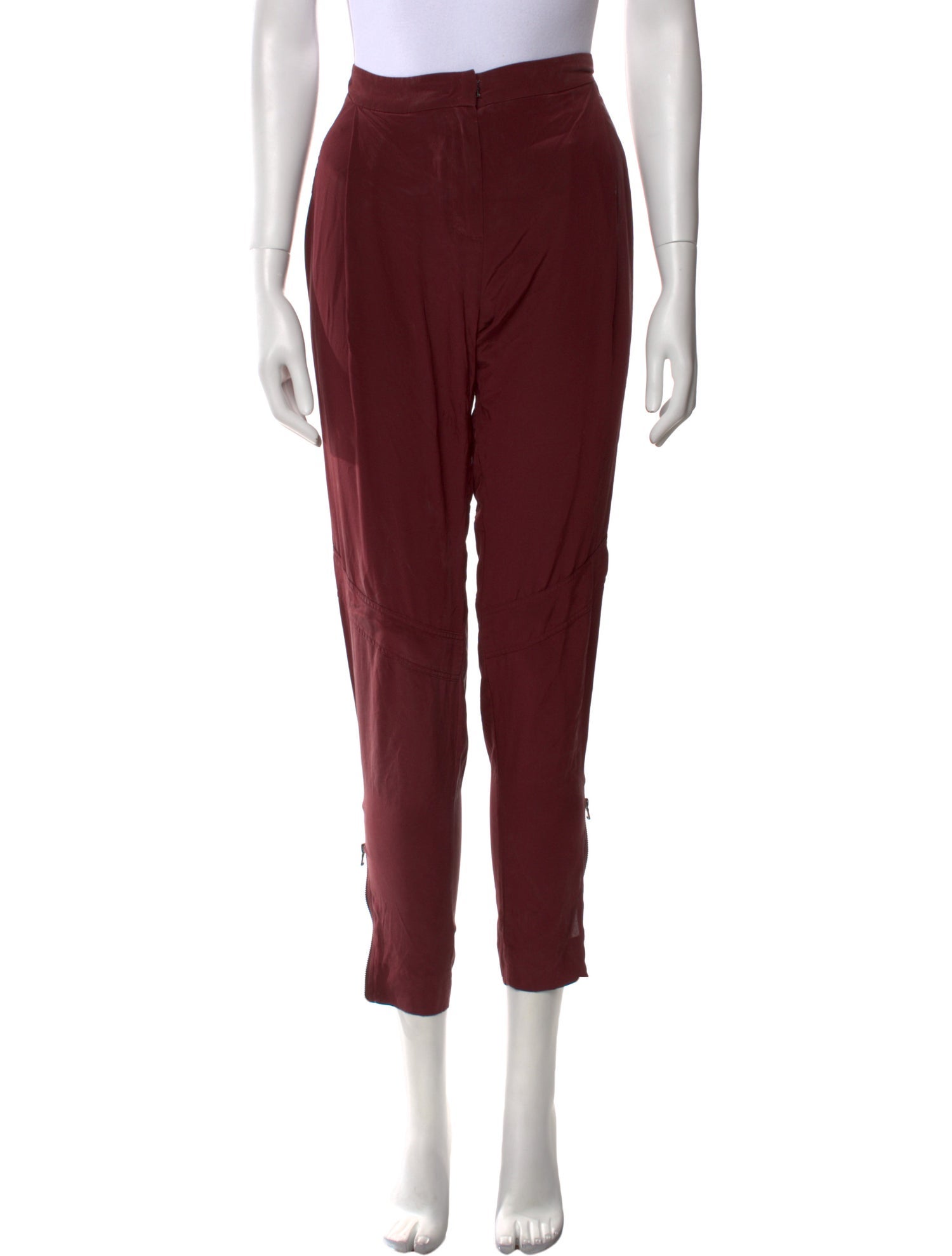 Dorothee Schumacher Silk Skinny Leg Pants