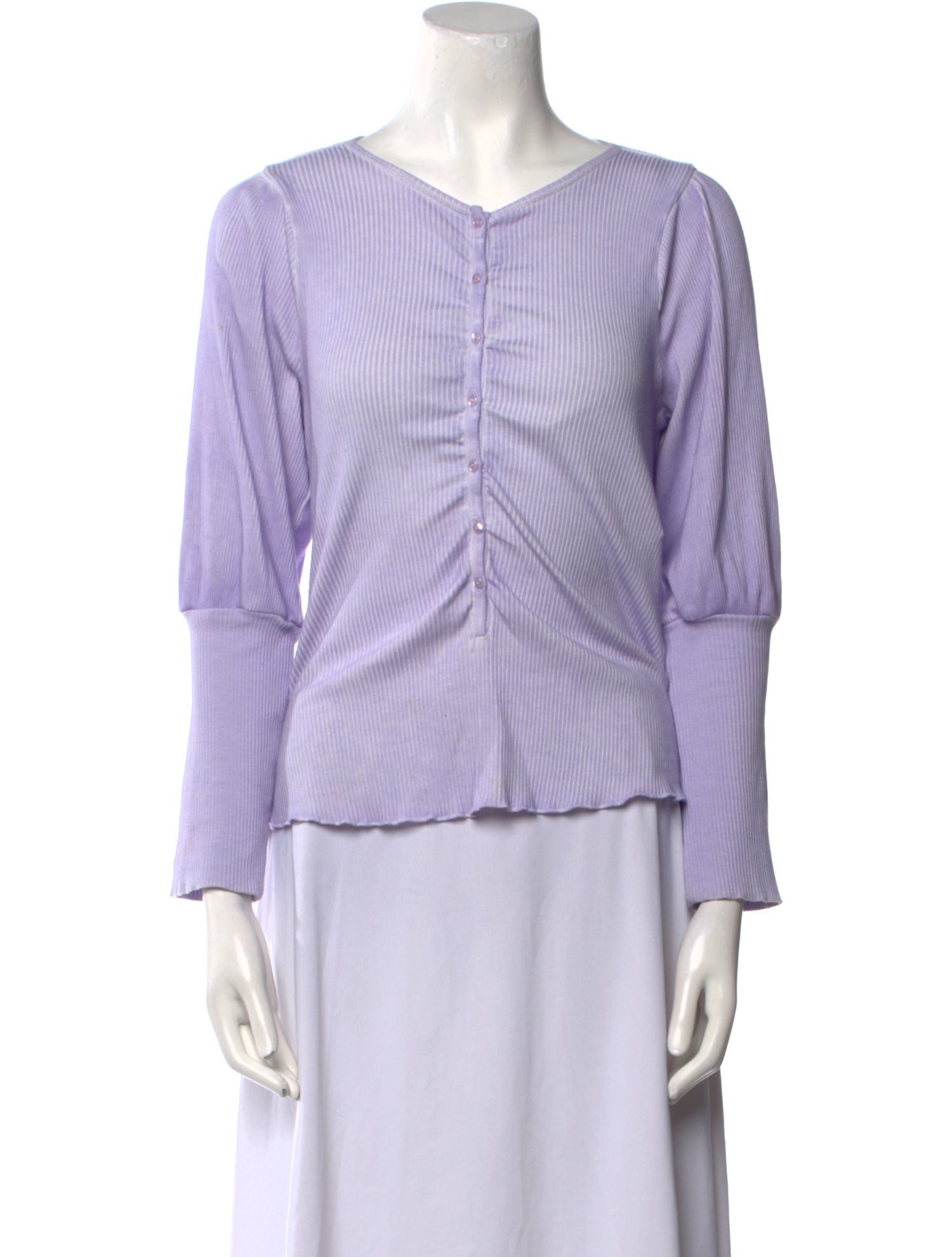 Dorothee Schumacher Striped V-Neck Blouse