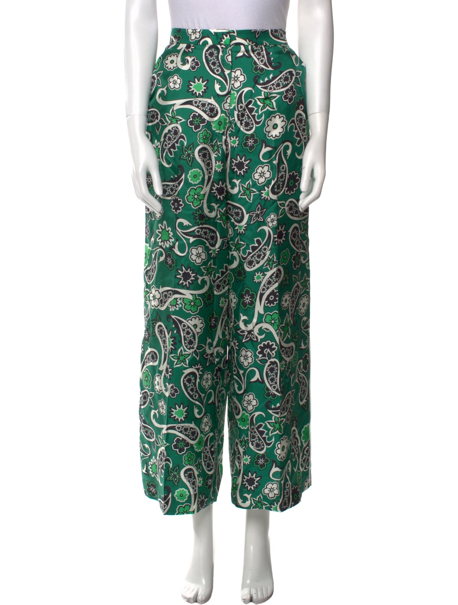 Dorothee Schumacher Silk Wide Leg Pants