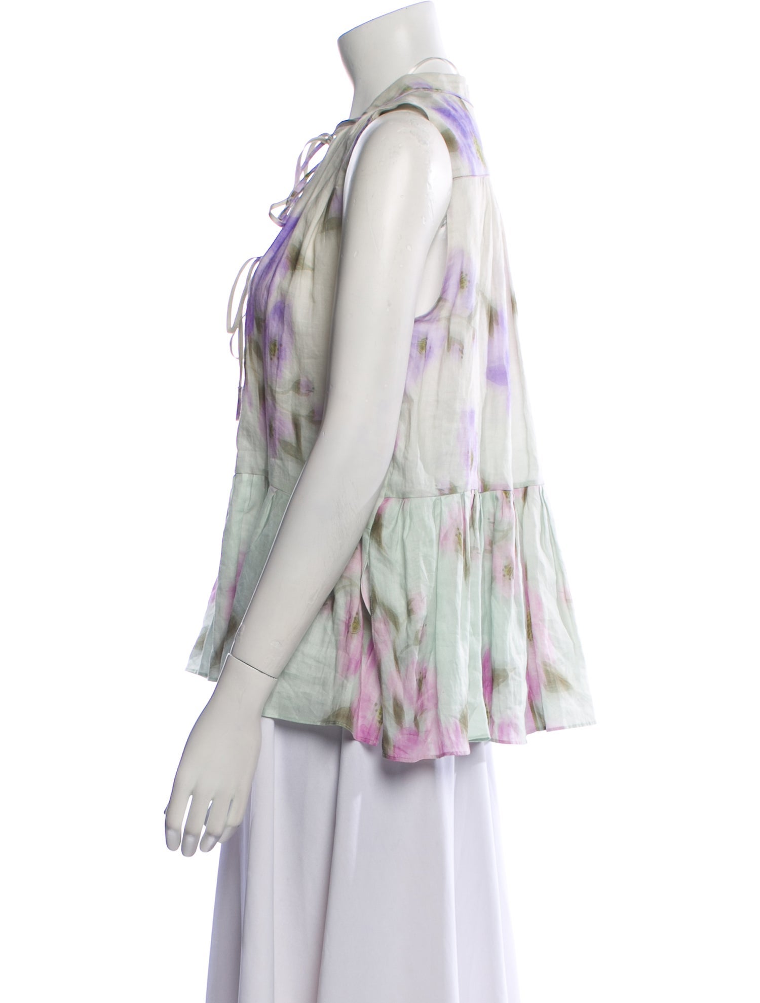 Dorothee Schumacher Printed Crew Neck Blouse