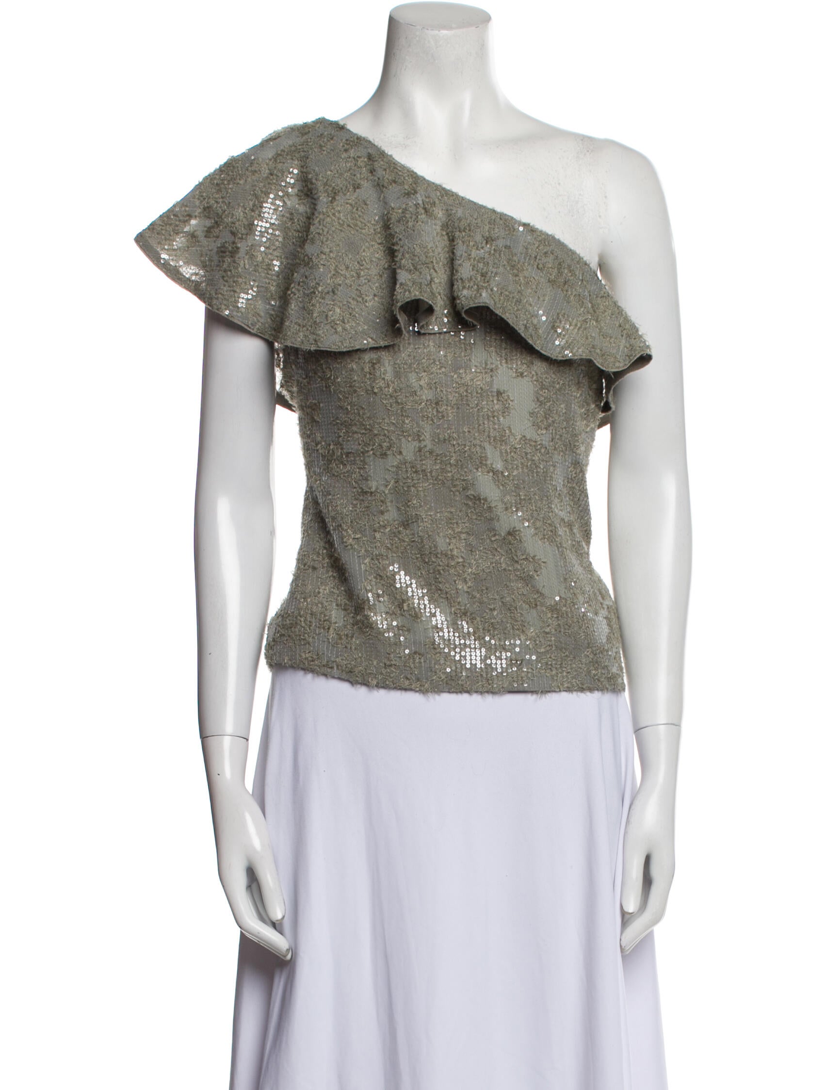 Dorothee Schumacher One-Shoulder Short Sleeve Top w/ Tags