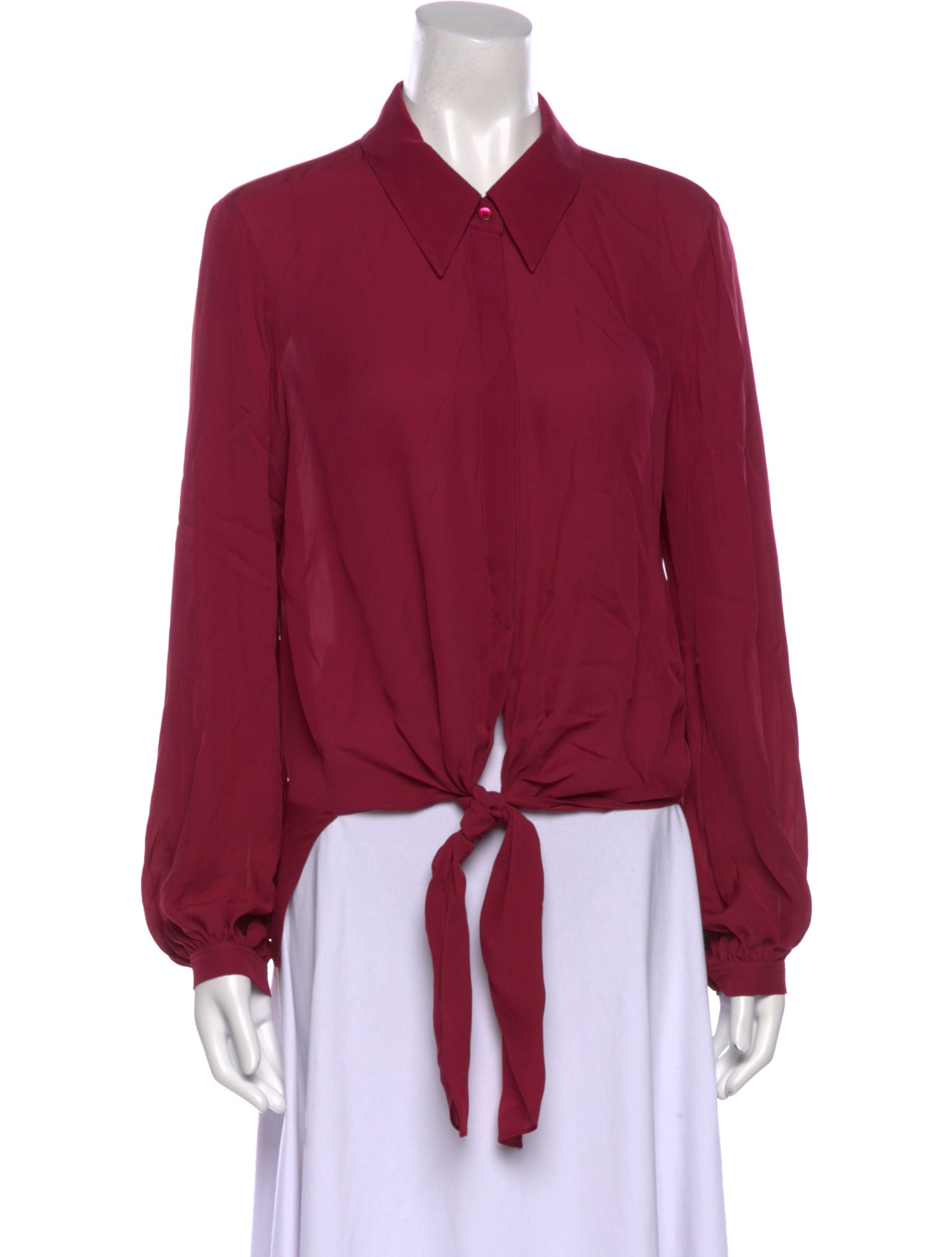 Dorothee Schumacher Silk Long Sleeve Blouse w/ Tags