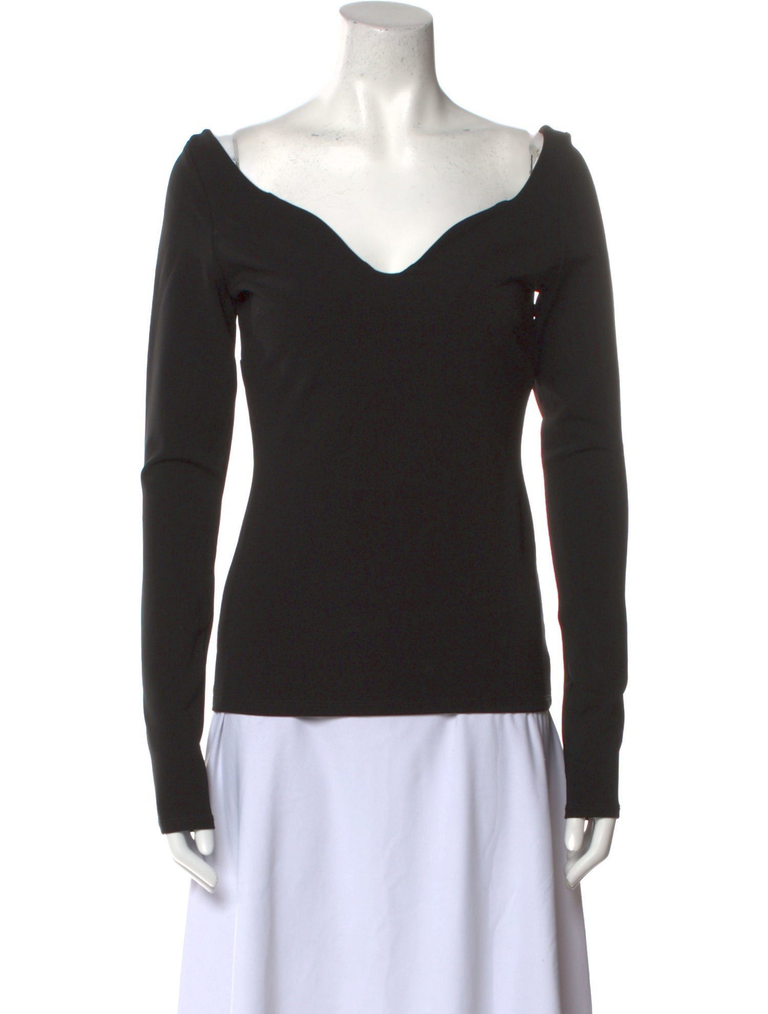 Dorothee Schumacher Off-The-Shoulder Long Sleeve Top