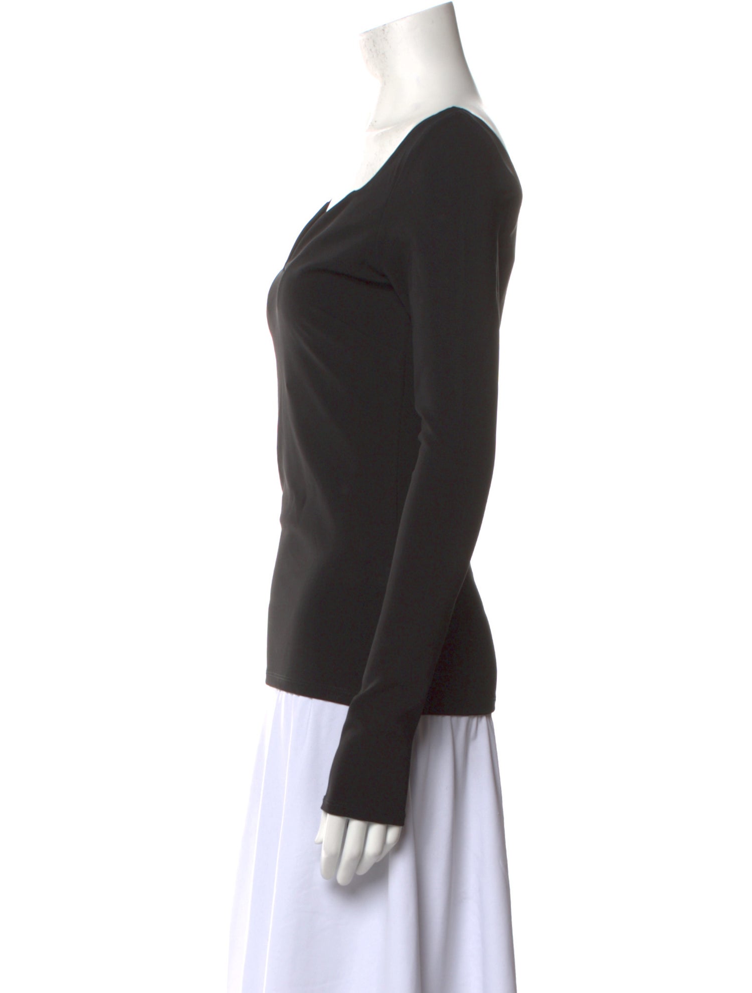 Dorothee Schumacher Off-The-Shoulder Long Sleeve Top