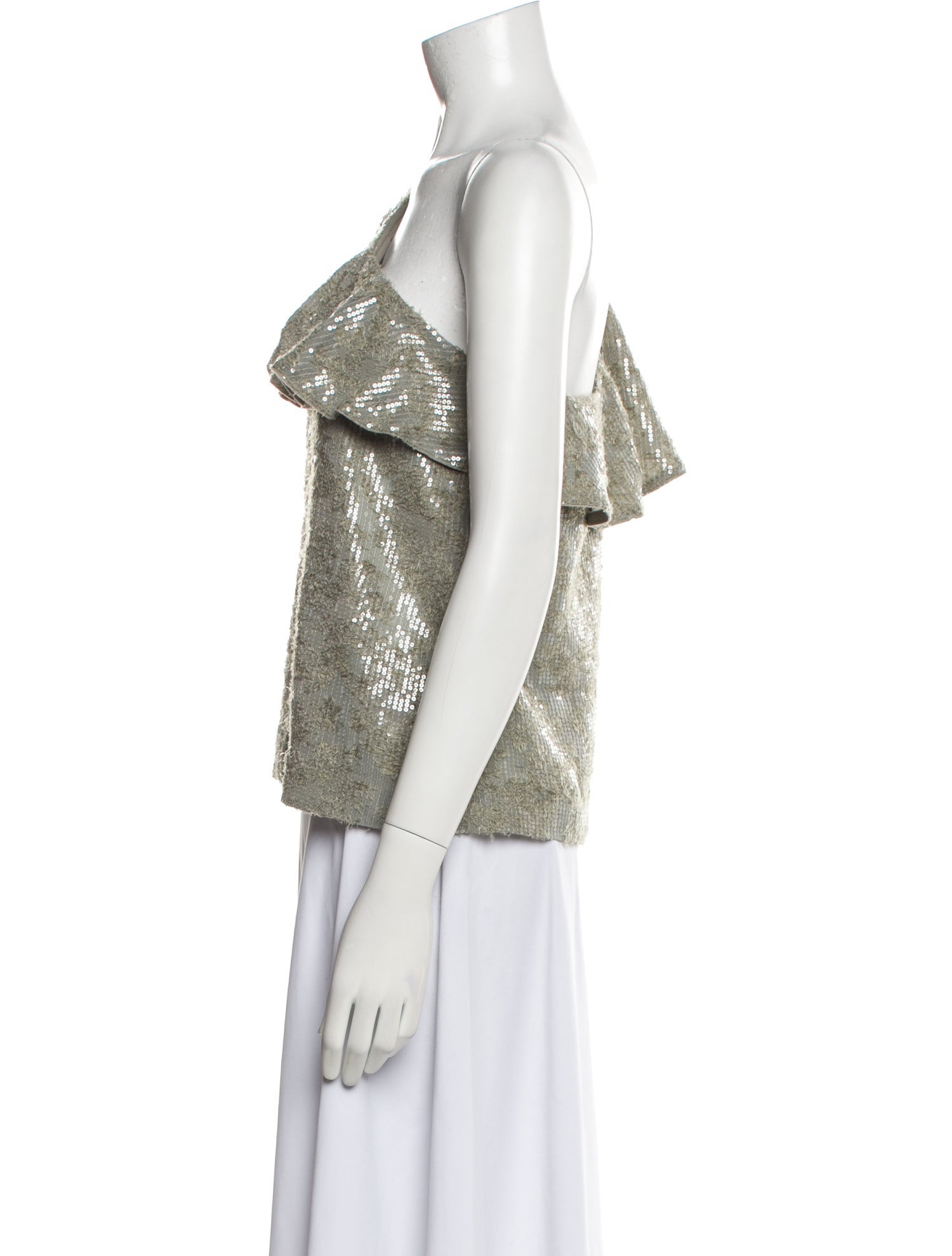 Dorothee Schumacher One-Shoulder Short Sleeve Top w/ Tags