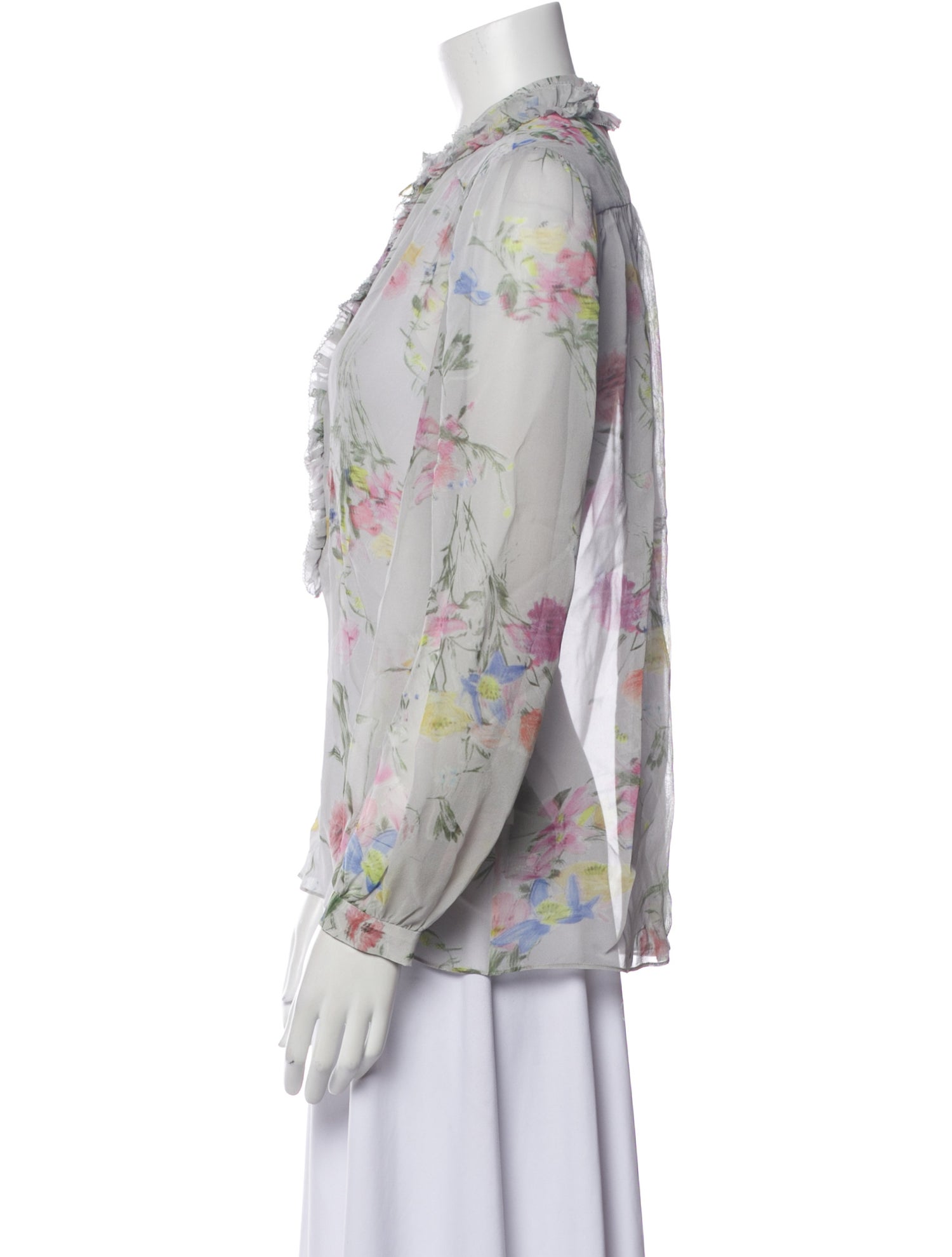 Dorothee Schumacher Silk Floral Print Blouse