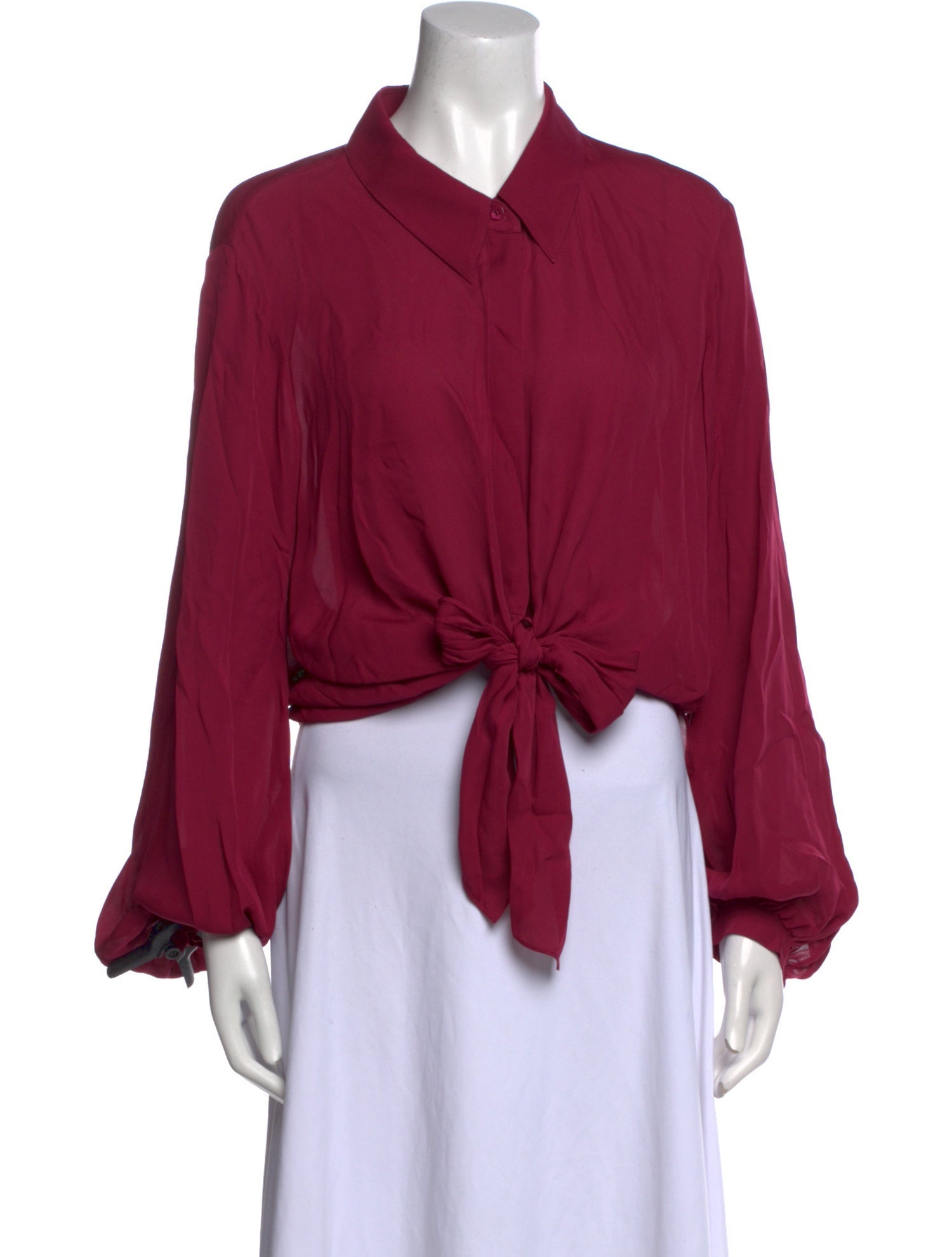 Dorothee Schumacher Silk Long Sleeve Blouse