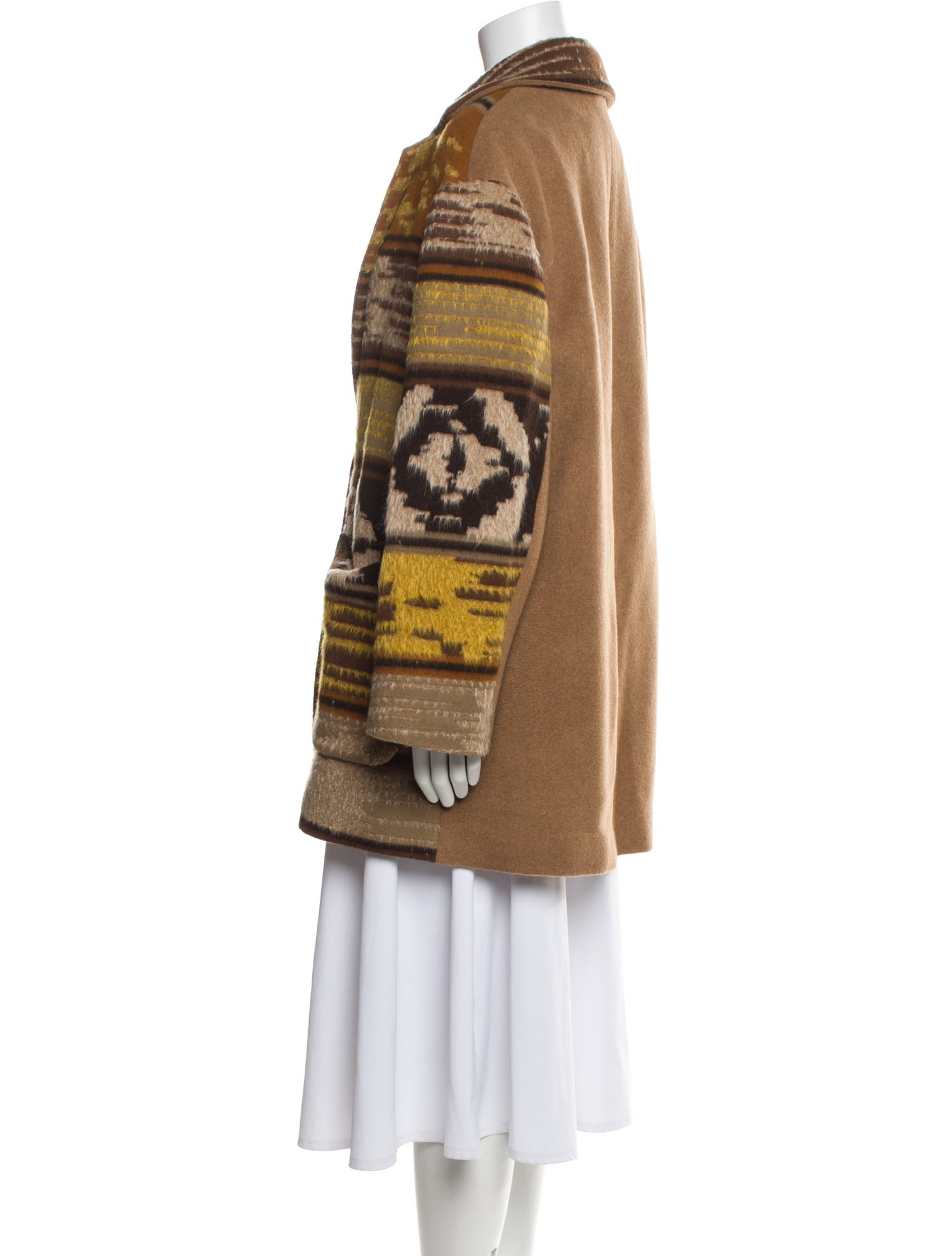 Dorothee Schumacher Virgin Wool Printed Coat