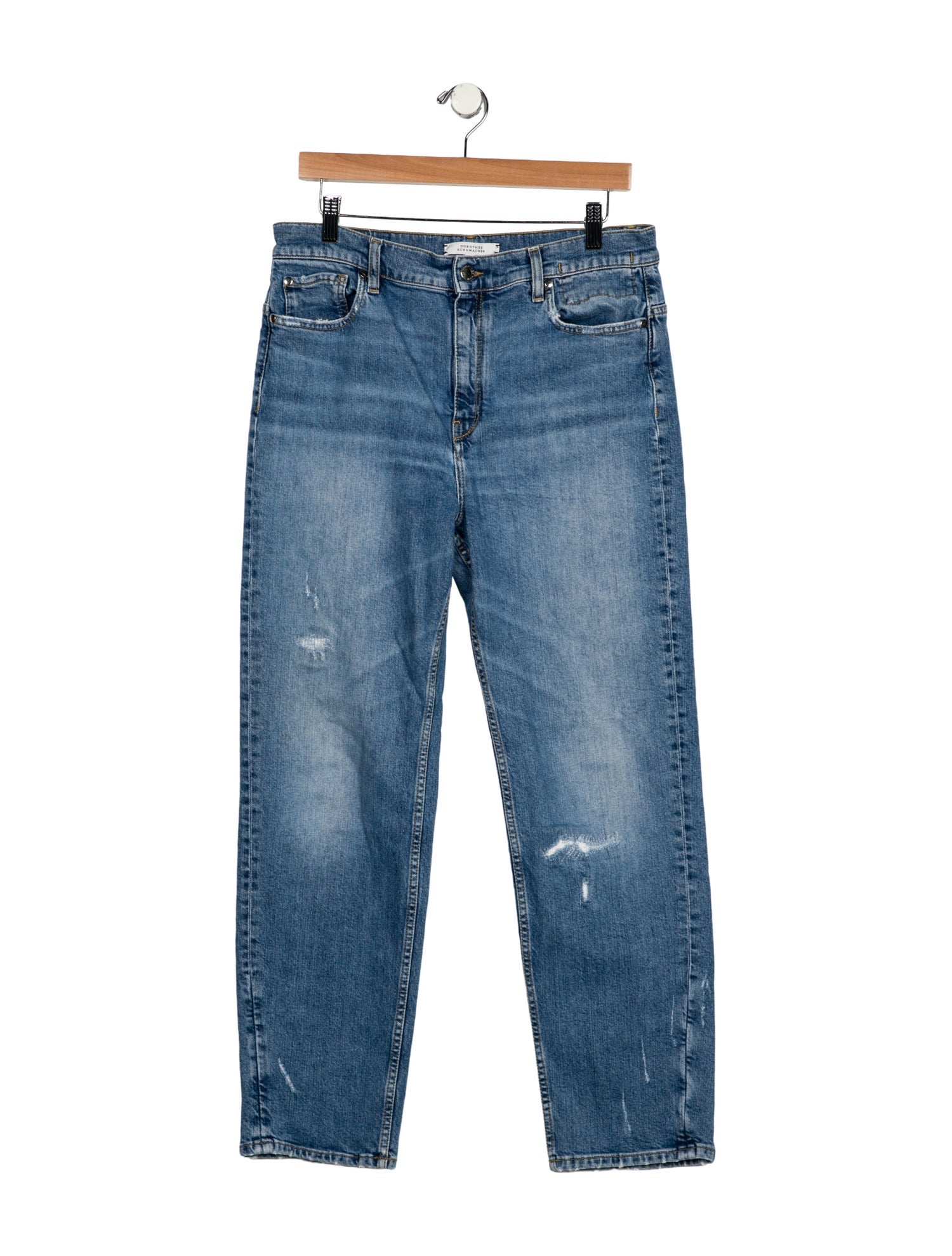 Dorothee Schumacher High-Rise Straight Leg Jeans