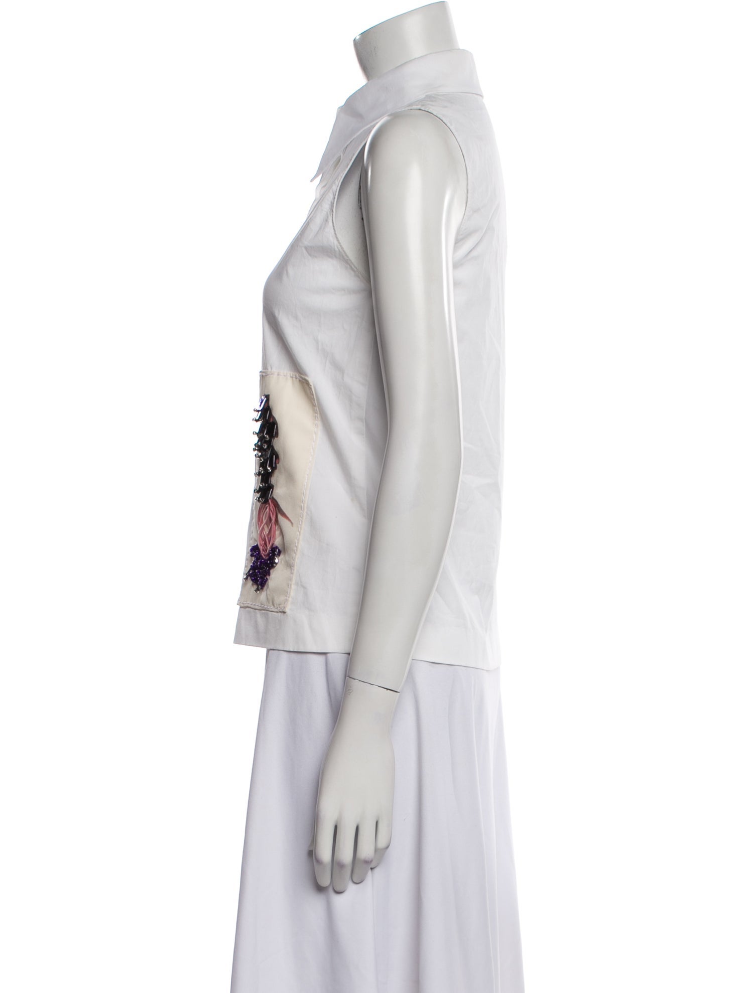 Dorothee Schumacher Sleeveless Button-Up Top