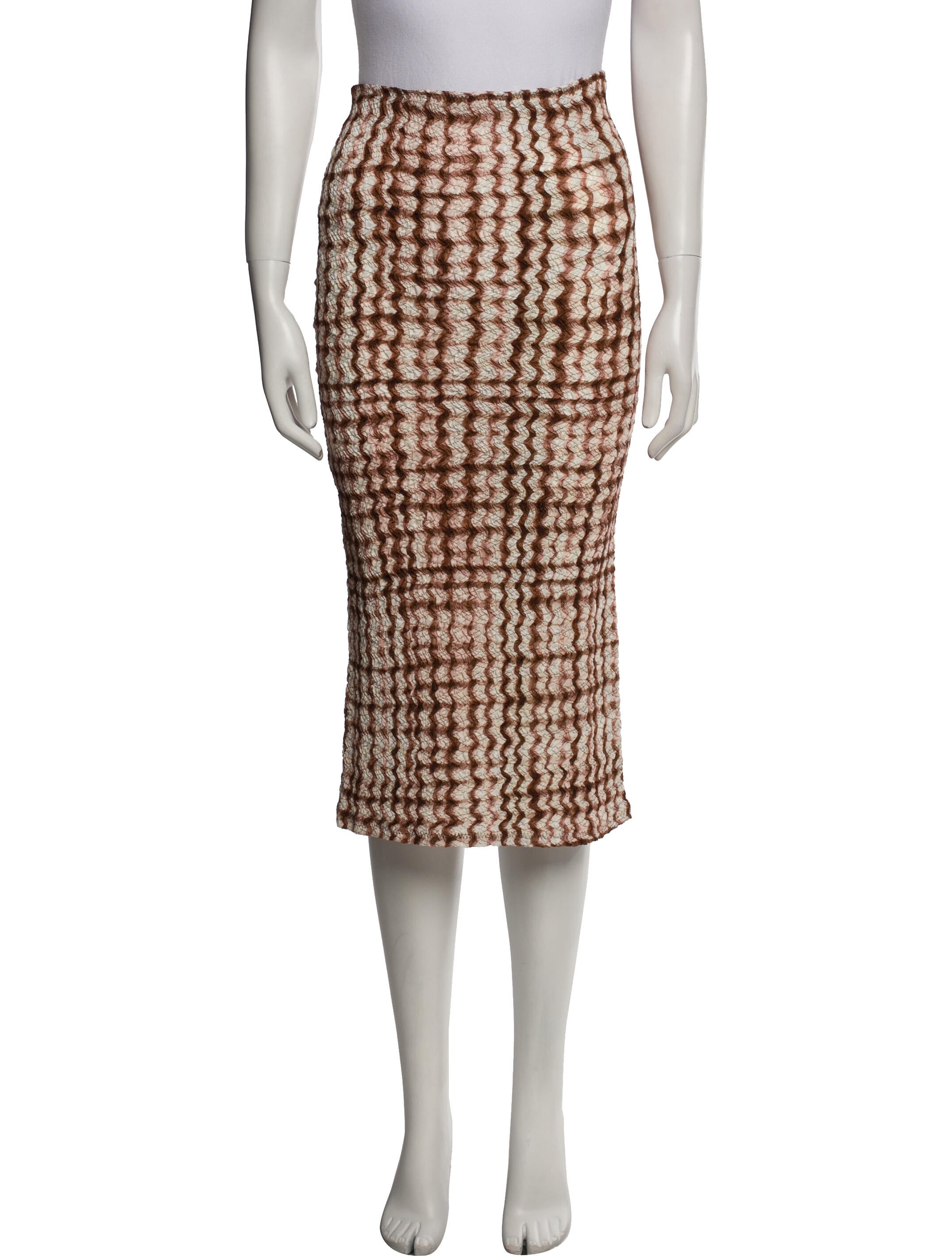 Dorothee Schumacher Printed Knee-Length Skirt w/ Tags