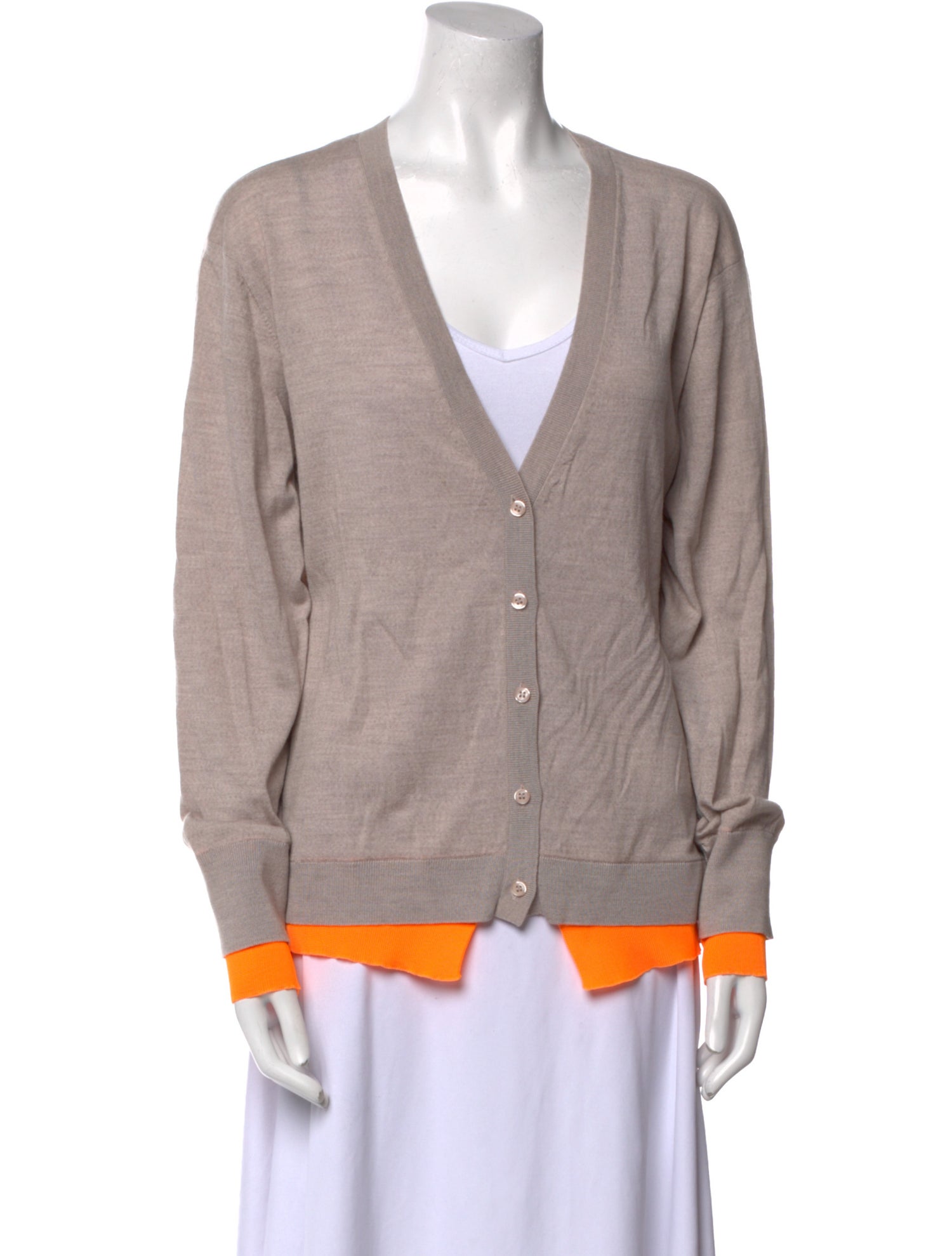 Dorothee Schumacher Virgin Wool V-Neck Sweater