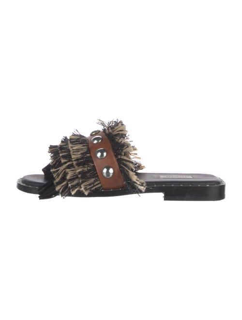 Dorothee Schumacher Leather Patterned Slides