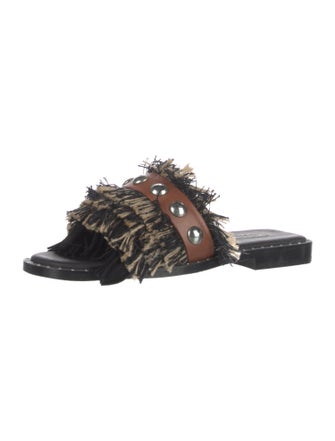 Dorothee Schumacher Leather Patterned Slides