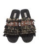 Dorothee Schumacher Leather Patterned Slides