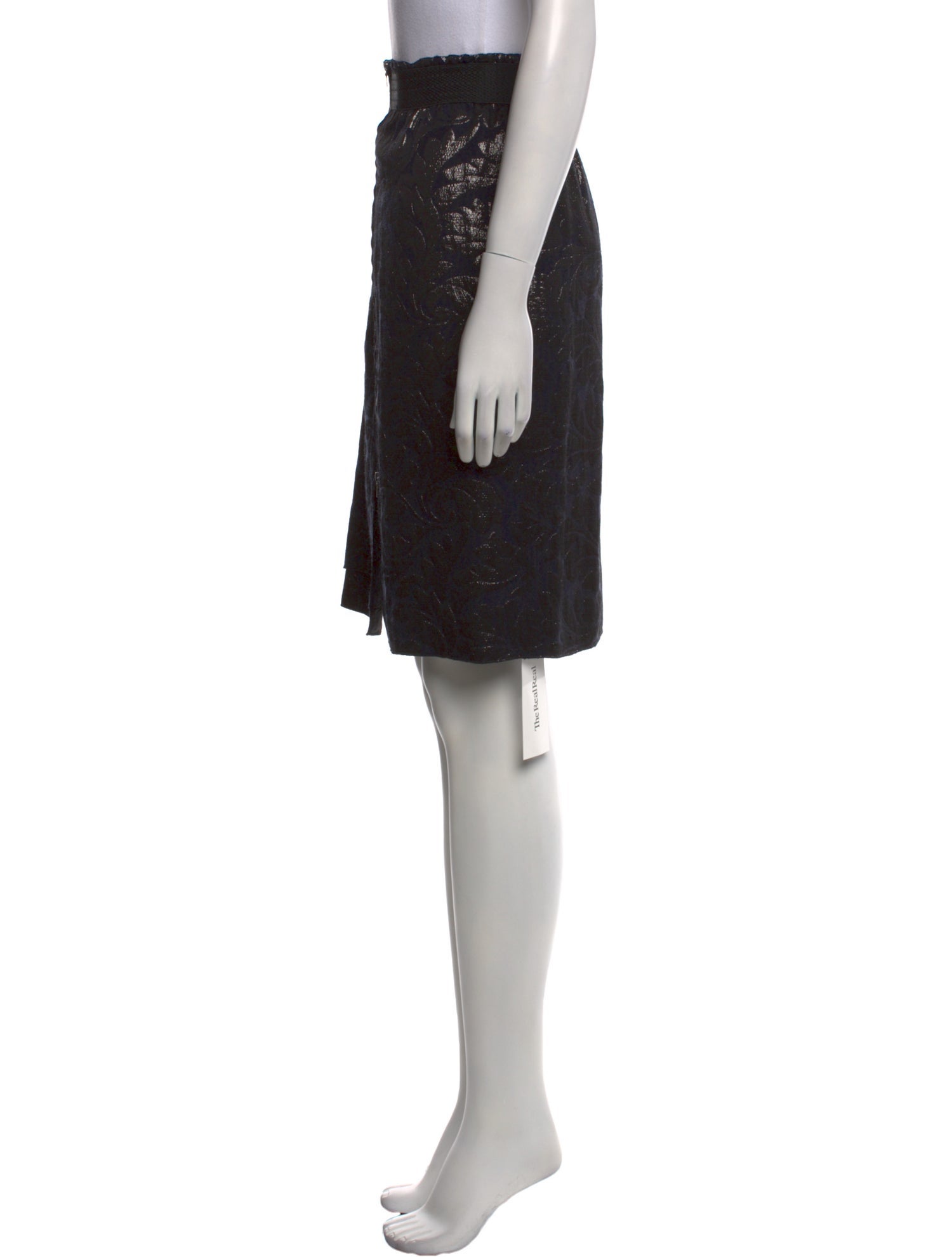 Schumacher Pleated Accents Knee-Length Skirt