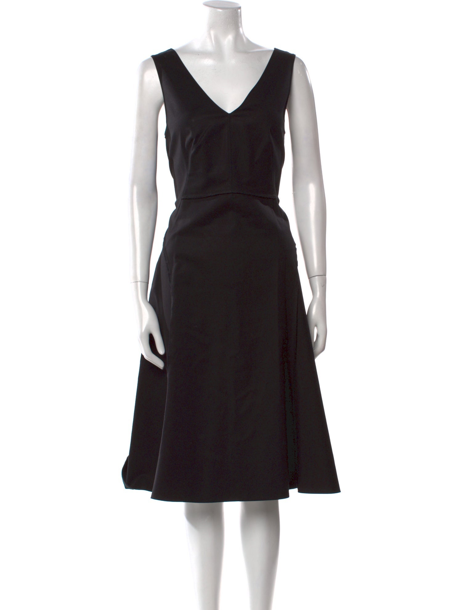 Dorothee Schumacher V-Neck Midi Length Dress