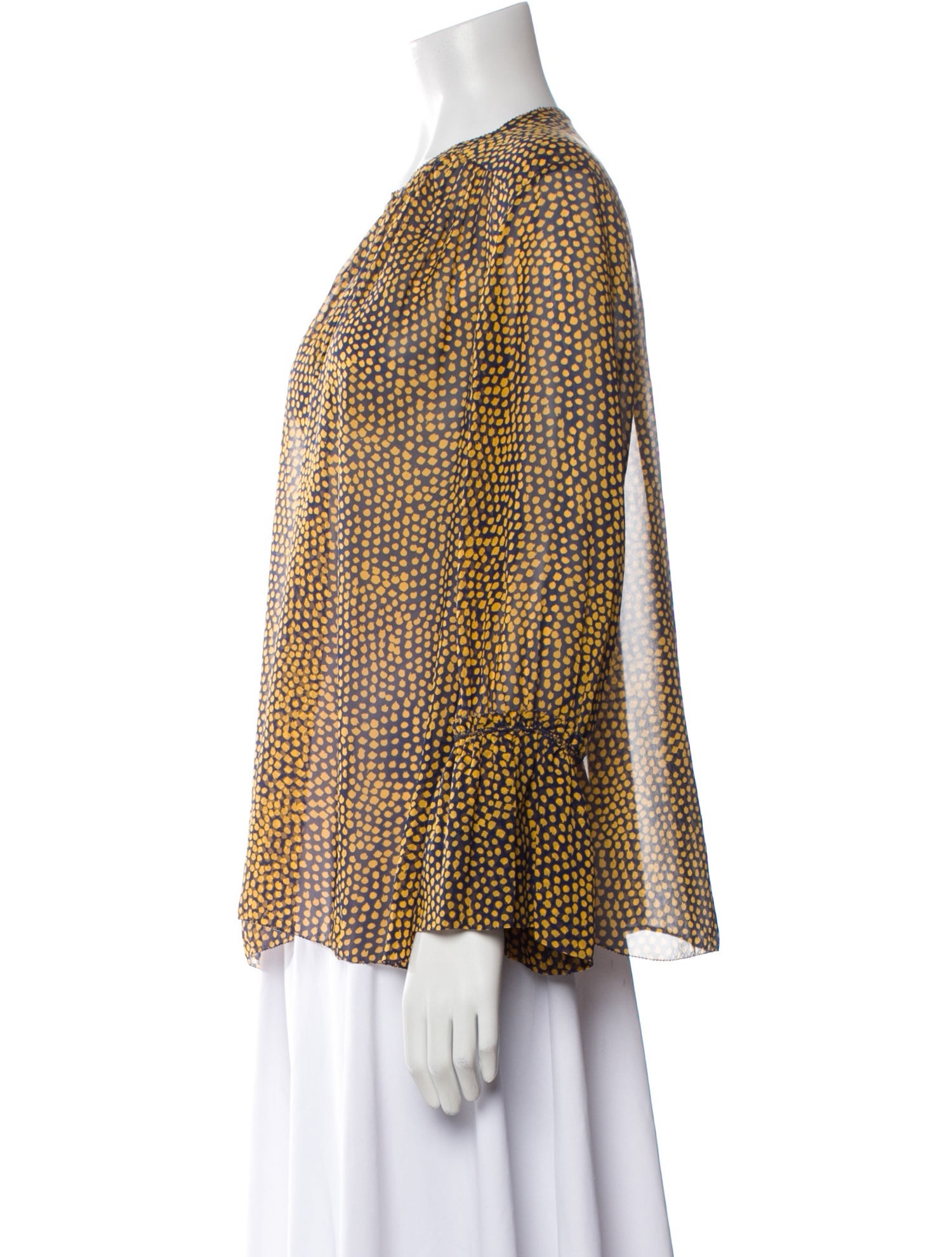 Dorothee Schumacher Printed Crew Neck Blouse