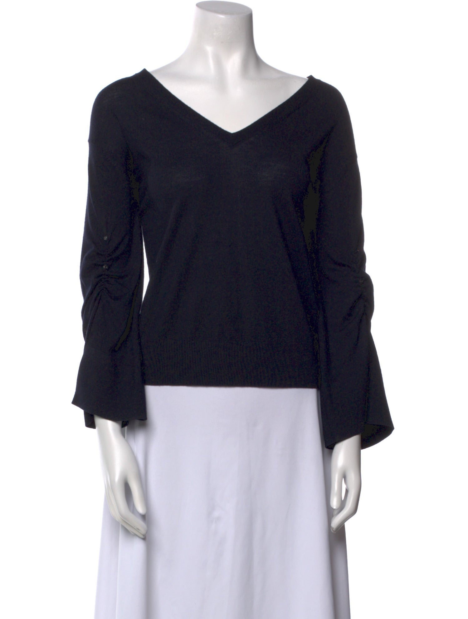 Dorothee Schumacher Virgin Wool V-Neck Sweater