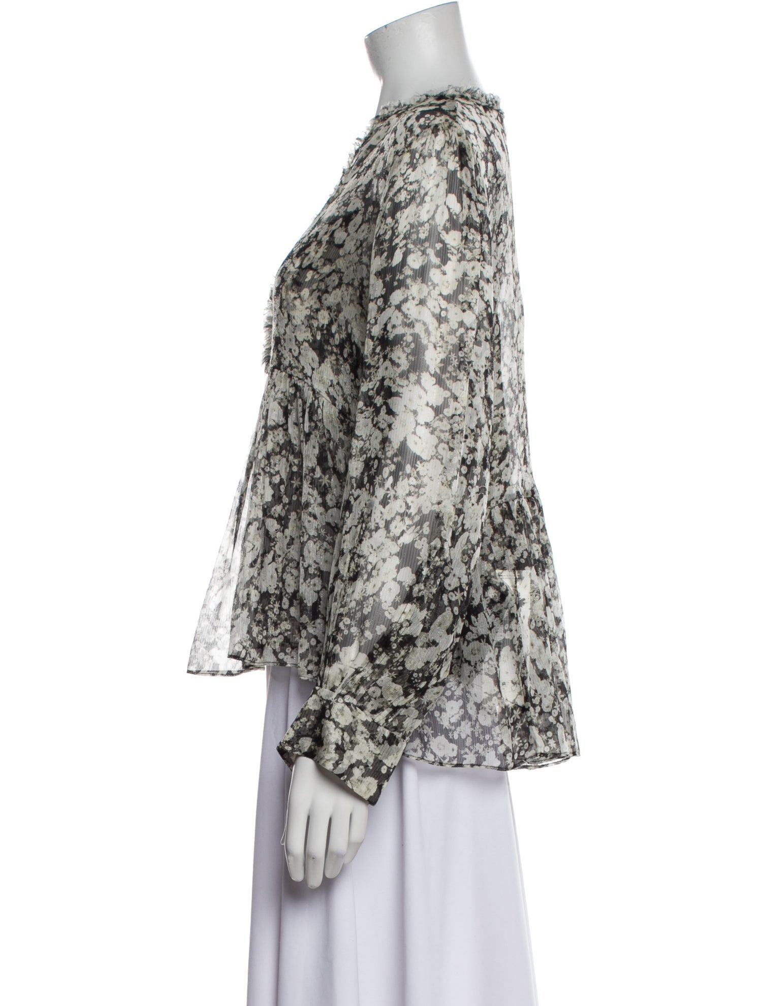 Dorothee Schumacher Silk Floral Print Blouse