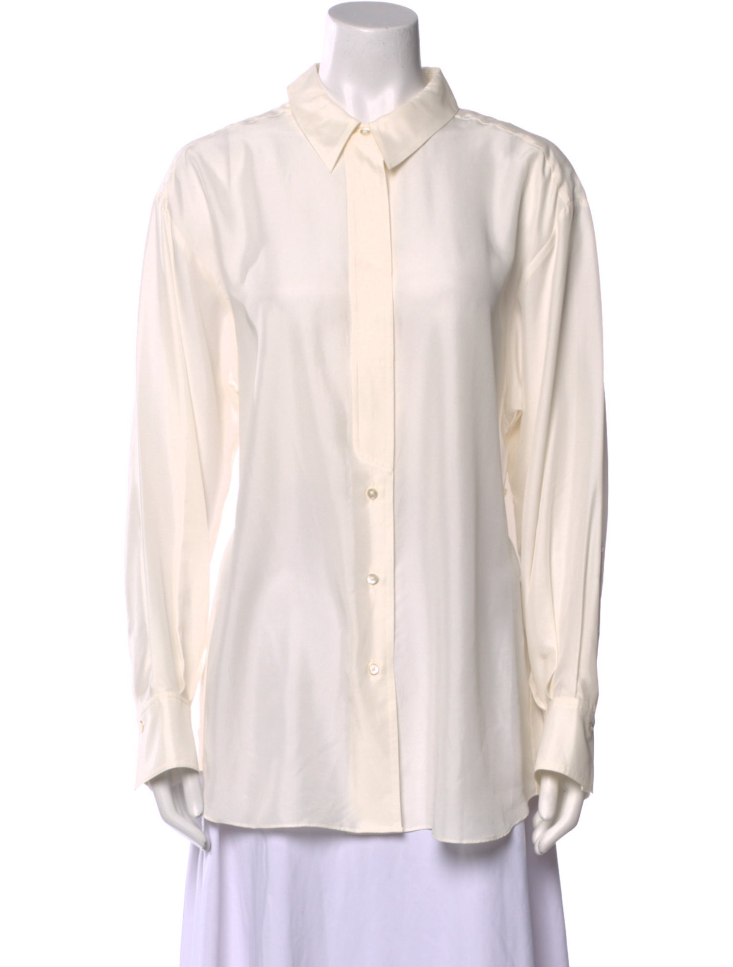 Dorothee Schumacher Long Sleeve Button-Up Top