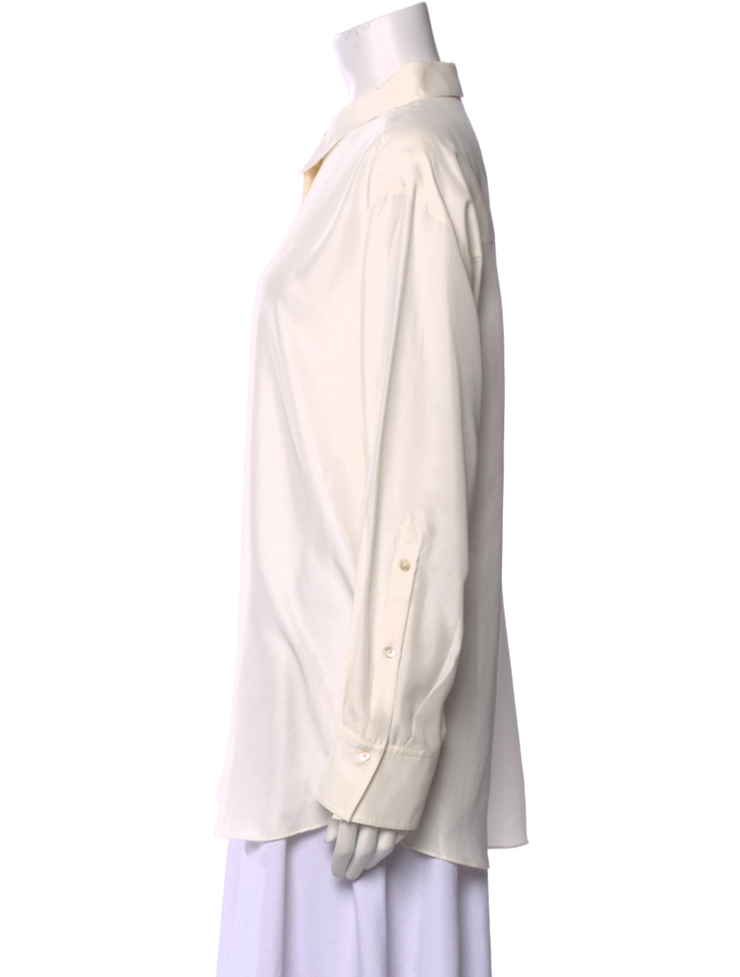 Dorothee Schumacher Long Sleeve Button-Up Top