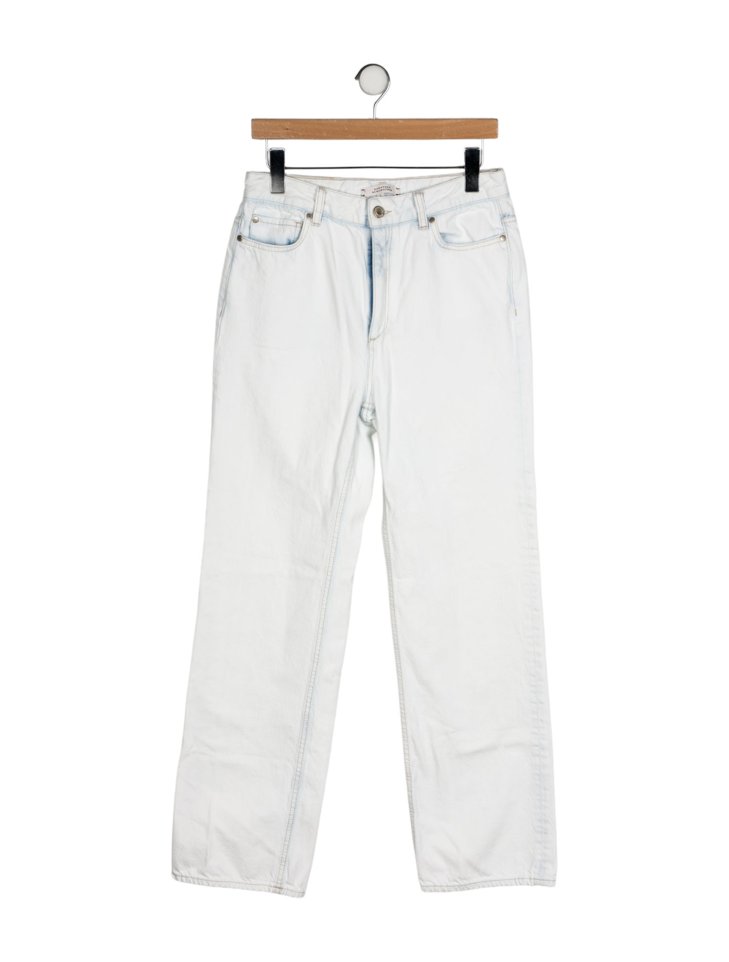 Dorothee Schumacher High-Rise Straight Leg Jeans