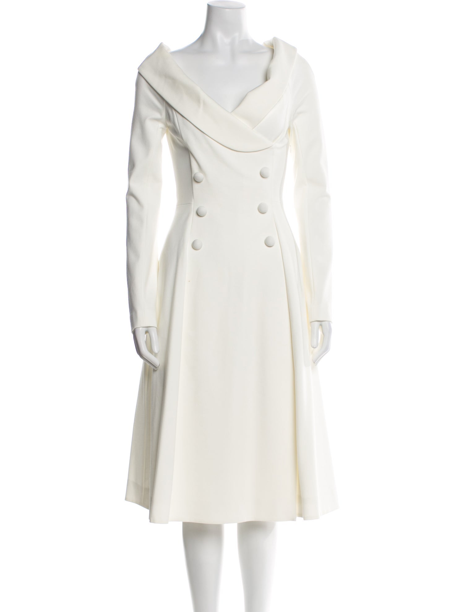 Dorothee Schumacher Cowl Neck Midi Length Dress w/ Tags