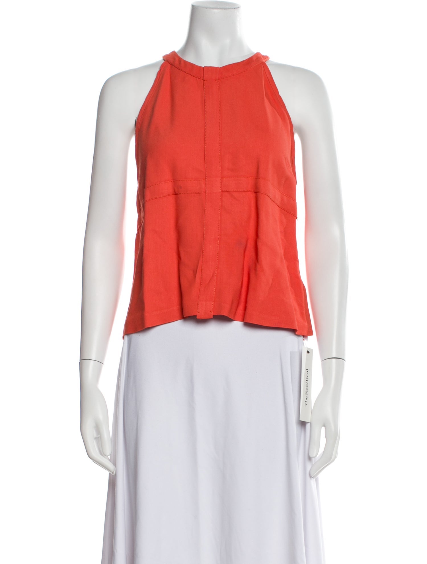 Dorothee Schumacher Halterneck Sleeveless Crop Top