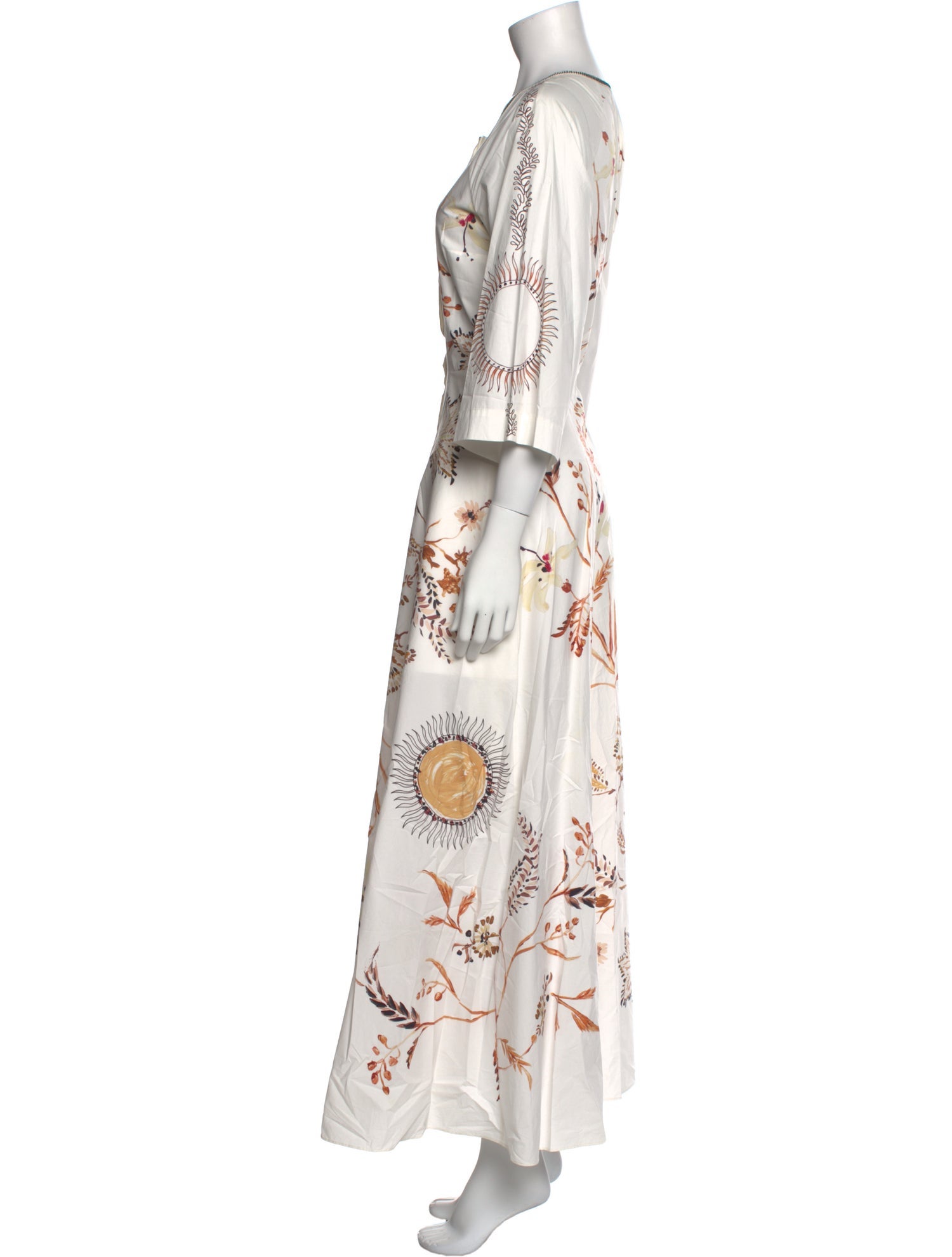Dorothee Schumacher Floral Print Long Dress