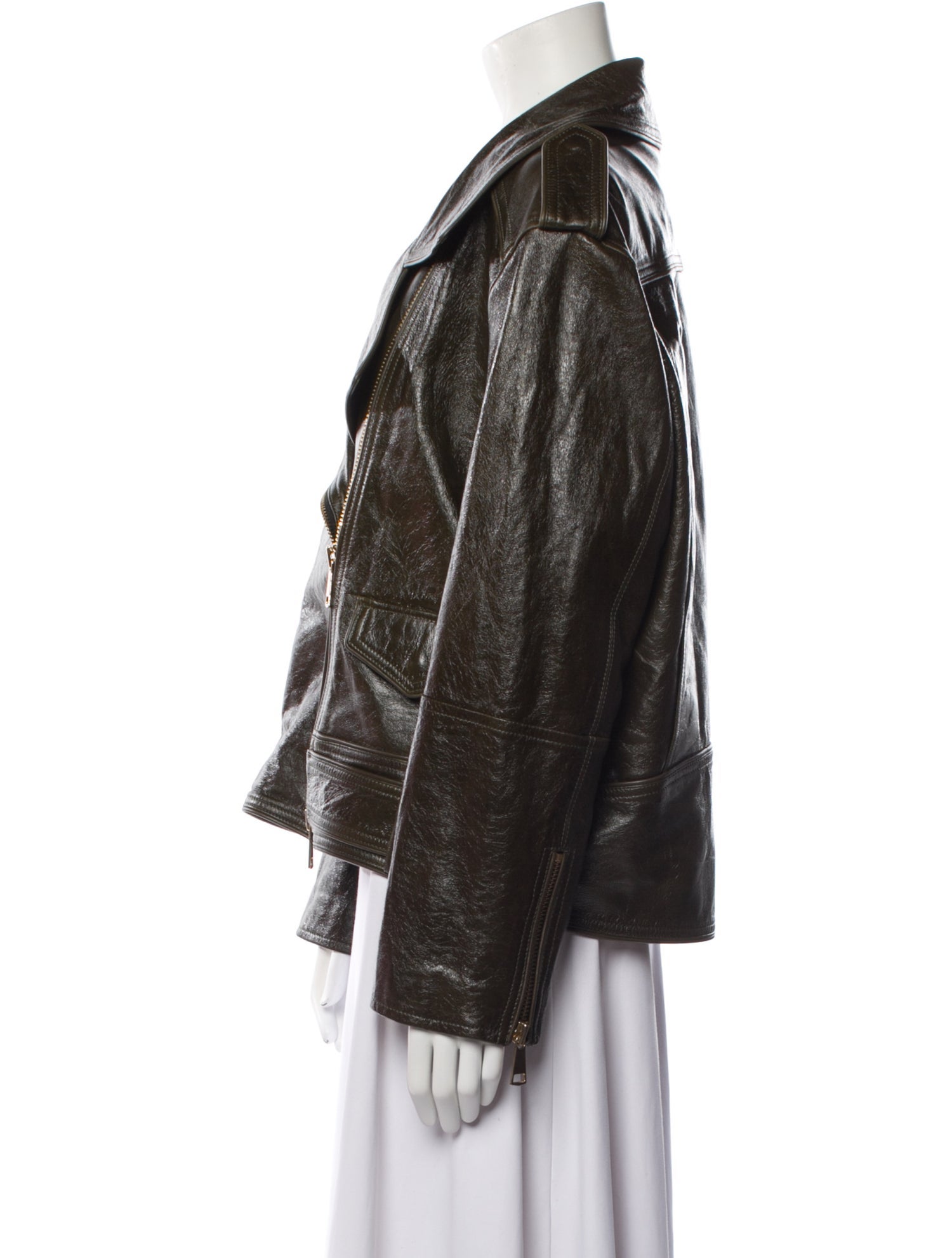 Dorothee Schumacher Leather Biker Jacket