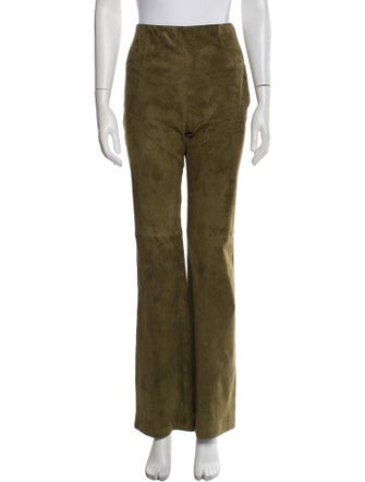 Dorothee Schumacher Lamb Leather Wide Leg Pants
