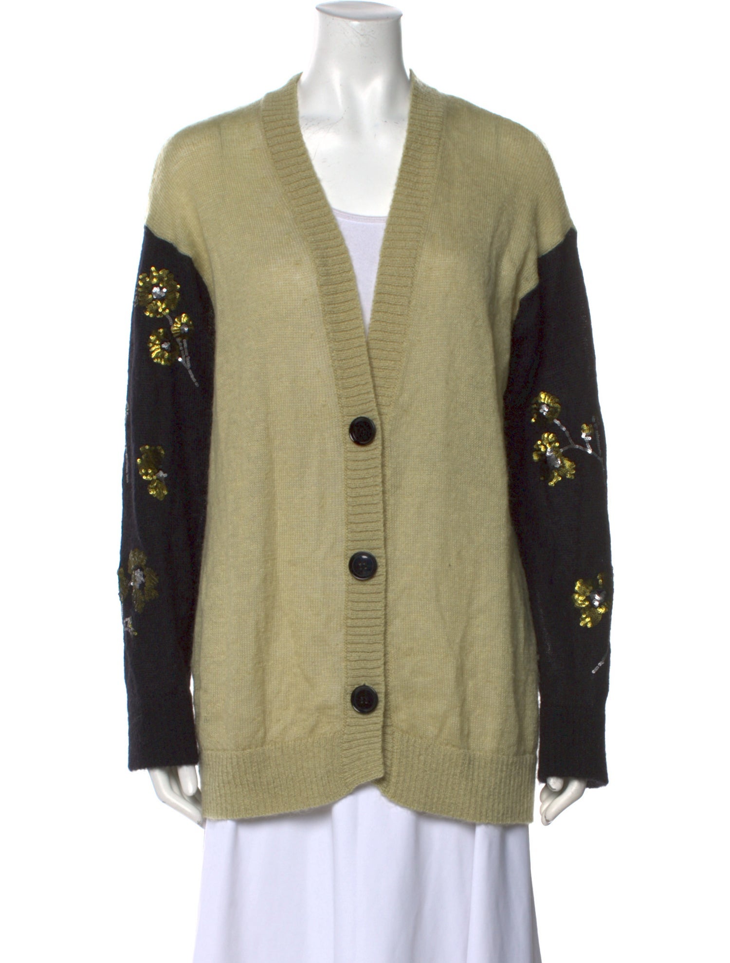 Dorothee Schumacher Printed V-Neck Sweater