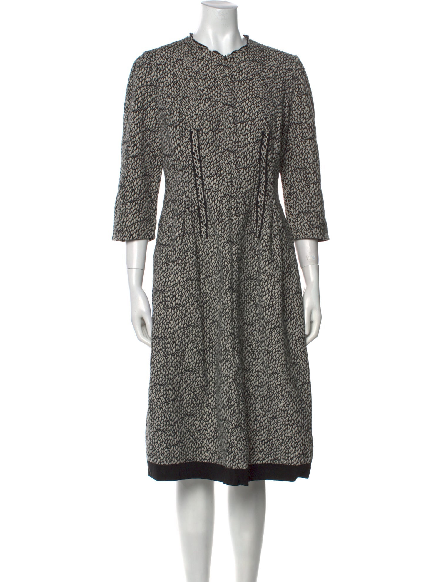 Dorothee Schumacher Printed Midi Length Dress