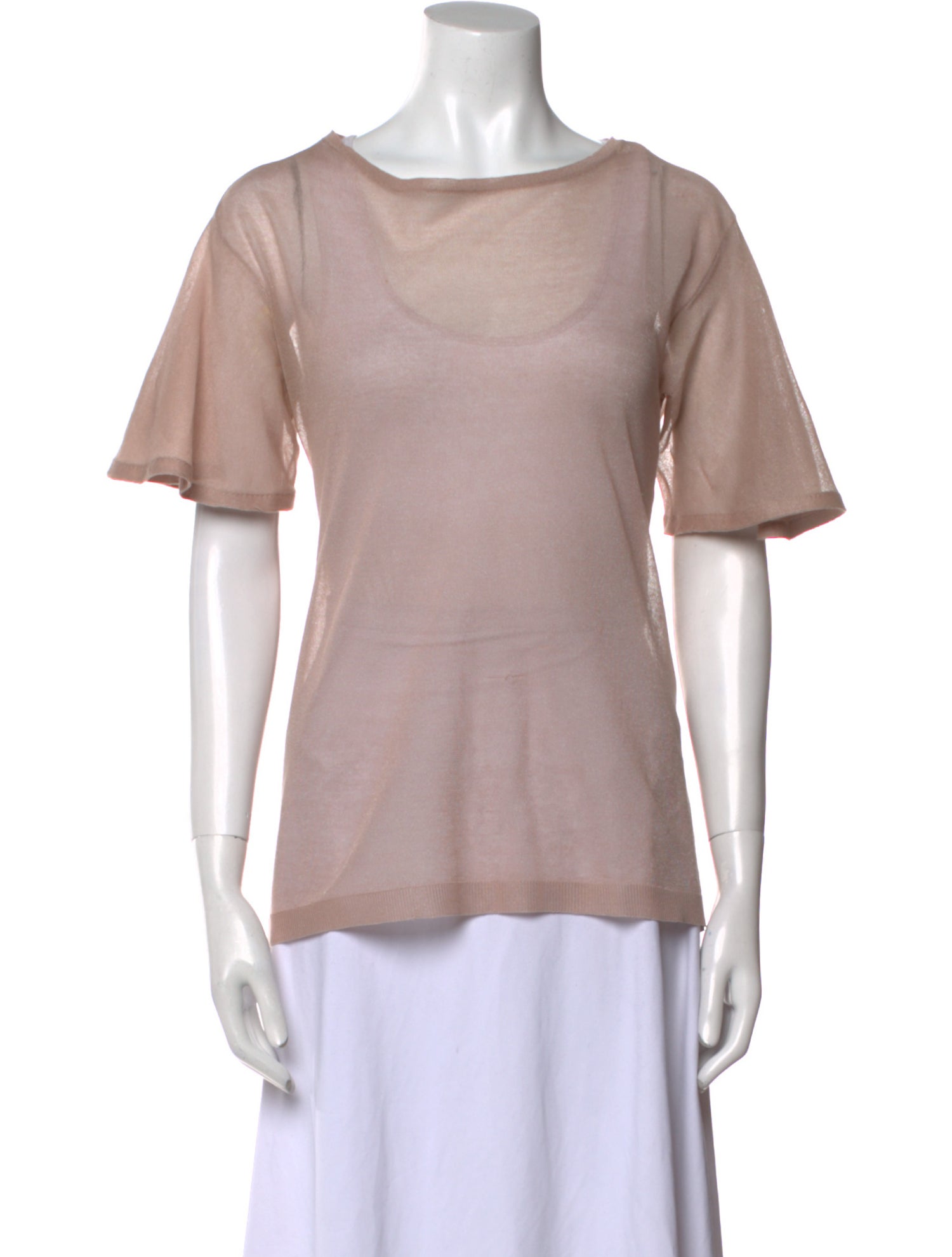 Dorothee Schumacher Bateau Neckline Short Sleeve T-Shirt