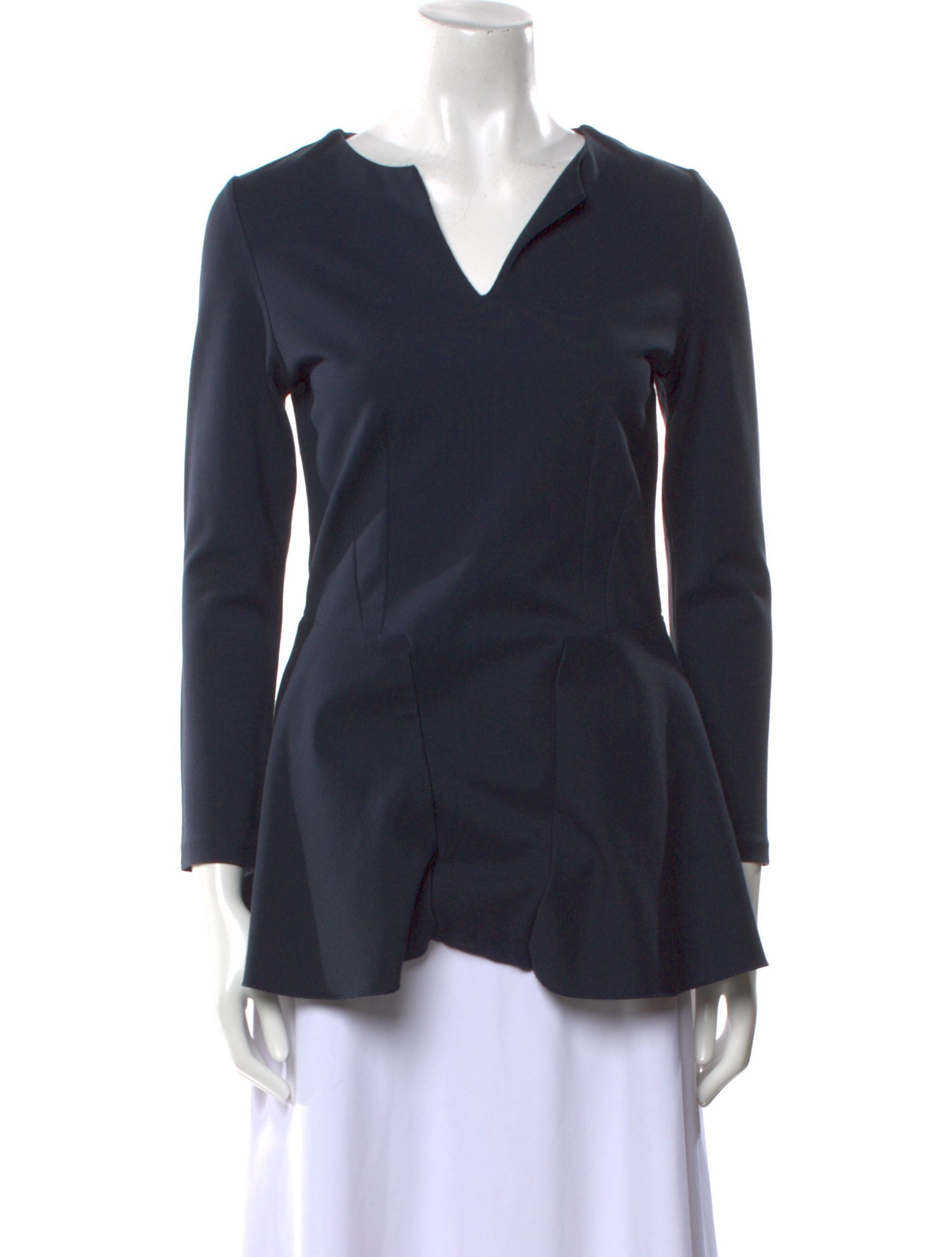 Dorothee Schumacher V-Neck Long Sleeve Tunic