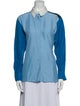 Dorothee Schumacher Long Sleeve Button-Up Top