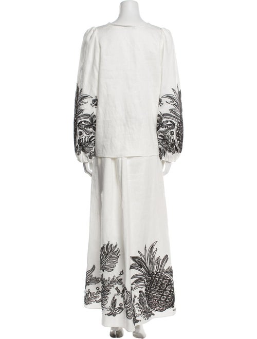 Dorothee Schumacher Linen Printed Skirt Set
