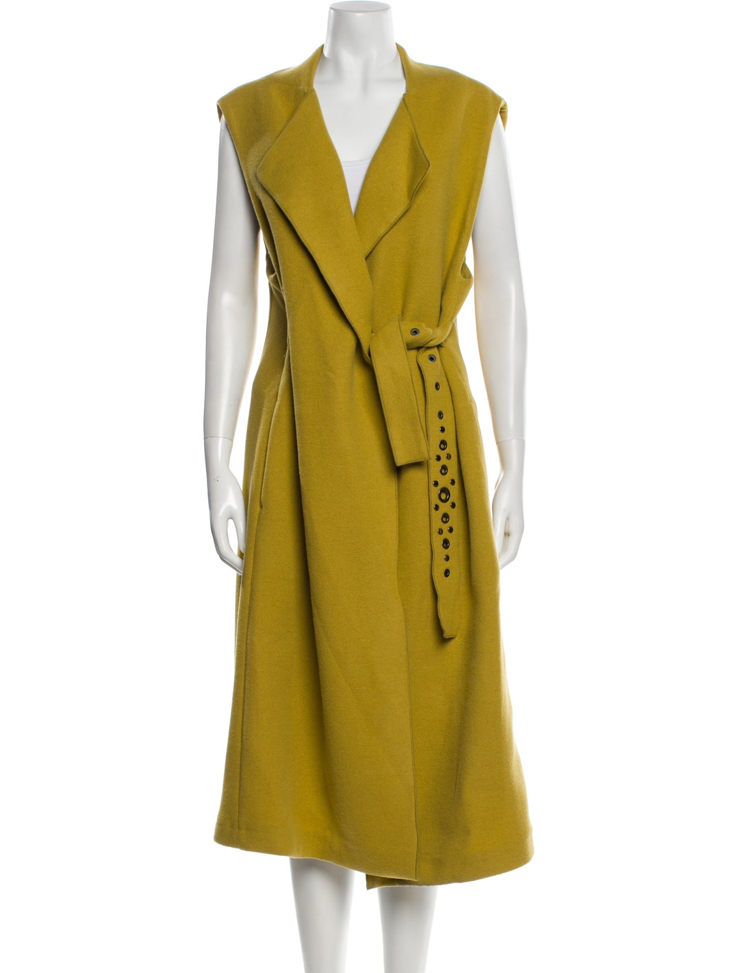 Dorothee Schumacher Virgin Wool Faux Fur Coat