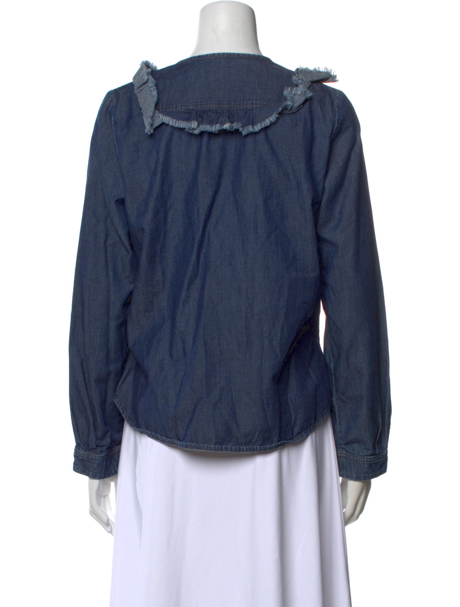 Dorothee Schumacher V-Neck Long Sleeve Blouse